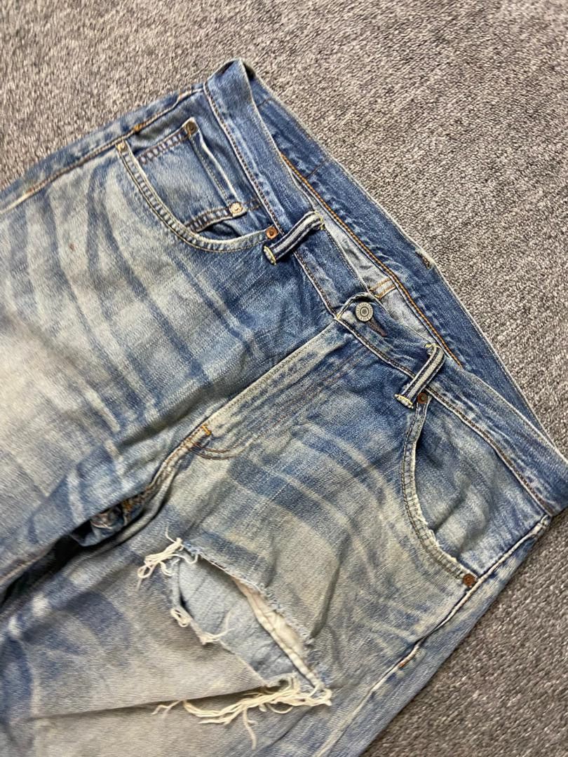 Levi's Levis Strauss Co. 503 Distressed Jeans (192) Size US 37 - 12 Thumbnail
