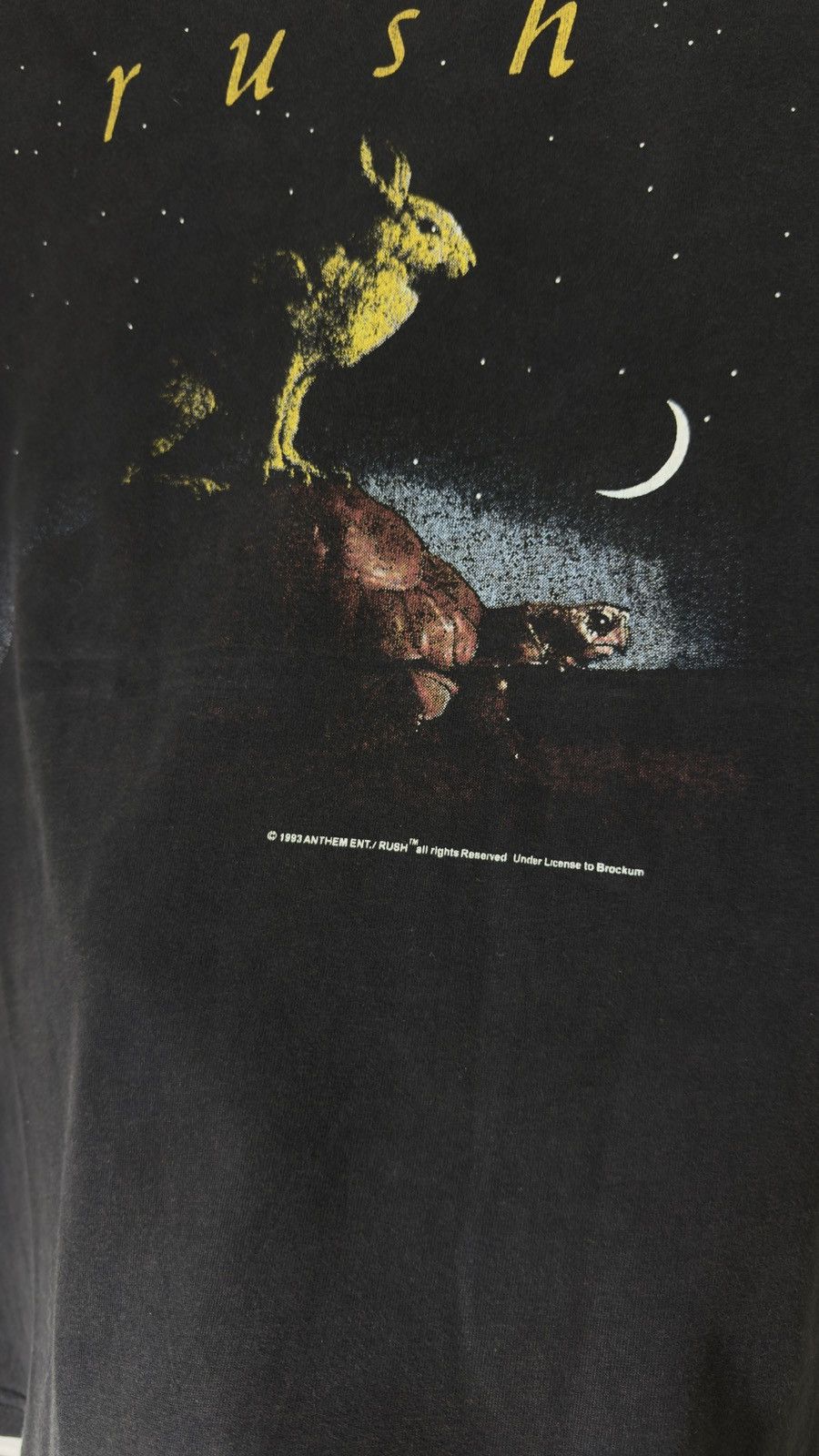 Band Tees Vintage 1993 rush band tee shirt Size US XL / EU 56 / 4 - 7 Thumbnail