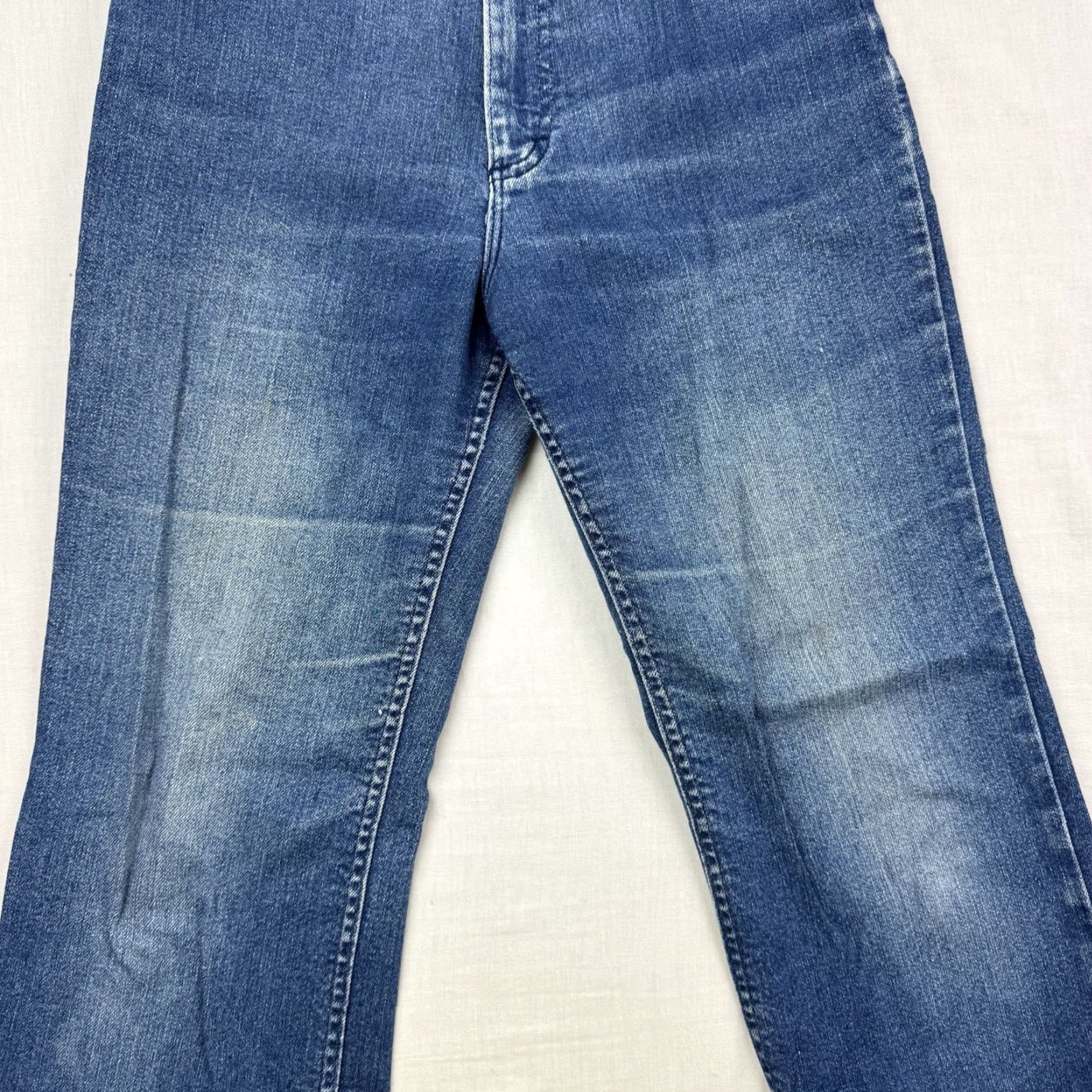 Lee Vintage Lee Jeans Womens 24x30 1970s Talon Zipper High Waist American Classic Size 34" / US 12 / IT 48 - 2 Thumbnail
