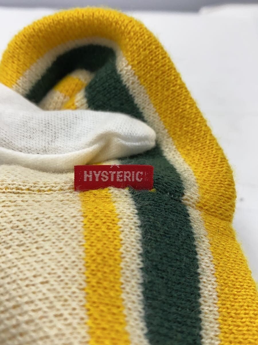 Hysteric Glamour Striped Logo Knit Beanie Size ONE SIZE - 3 Thumbnail