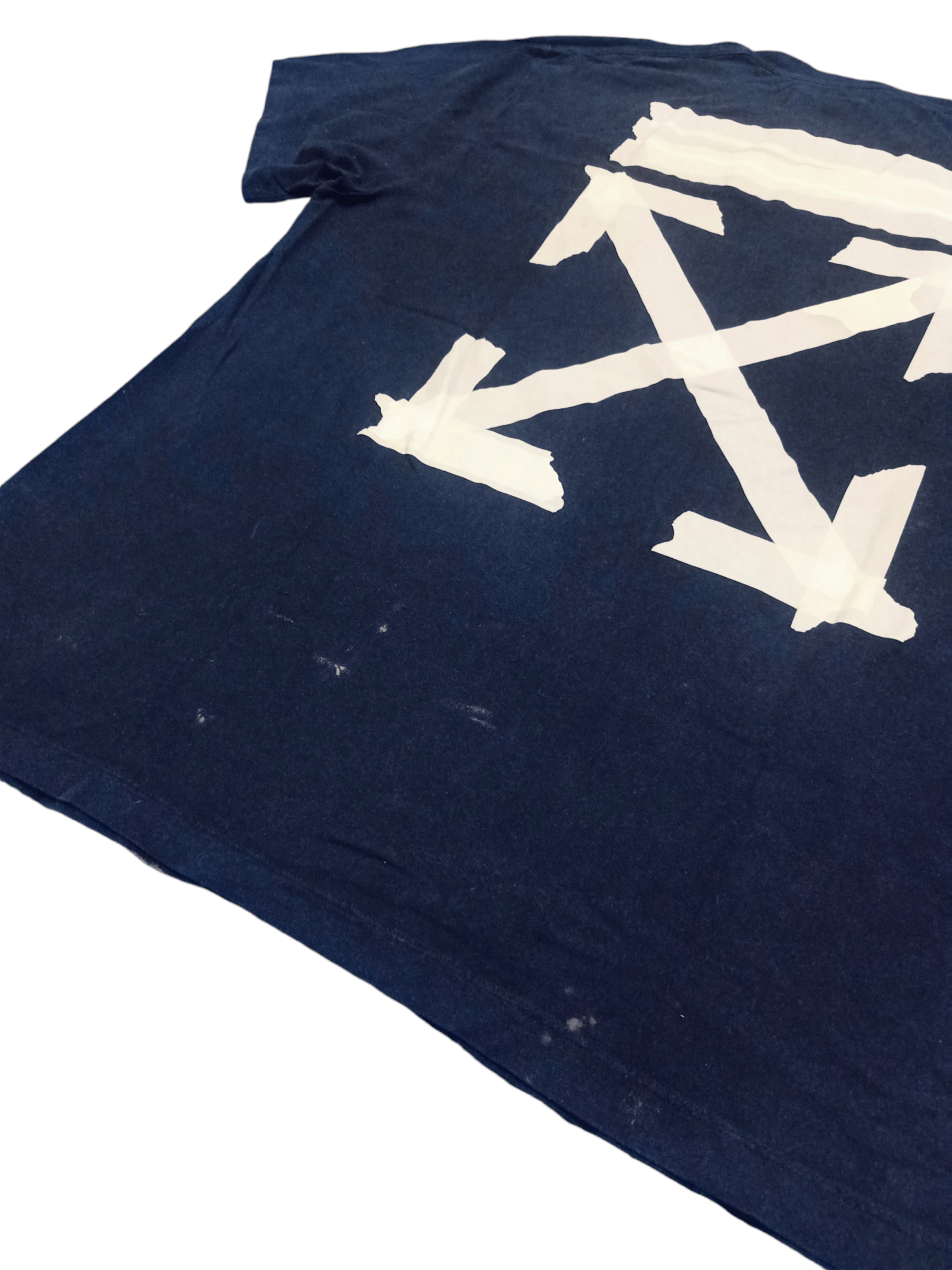 Off-White × Virgil Abloh Off-White Tape Arrows Oversized Tee T-Shirt Size US L / EU 52-54 / 3 - 9 Thumbnail