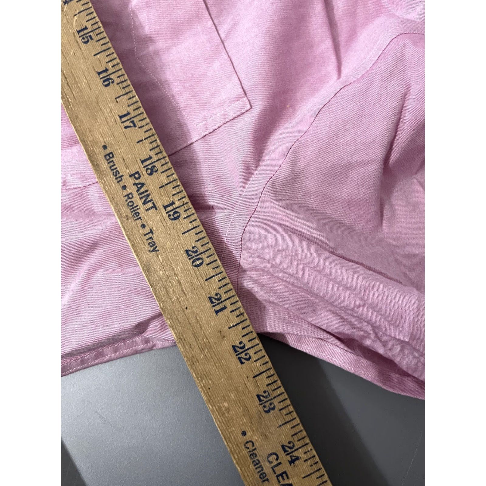 Ralph Lauren Lauren Ralph Lauren Shirt Mens 15.5 Button Down Slim Fit Stretch Pink Solid Size US M / EU 48-50 / 2 - 5 Thumbnail