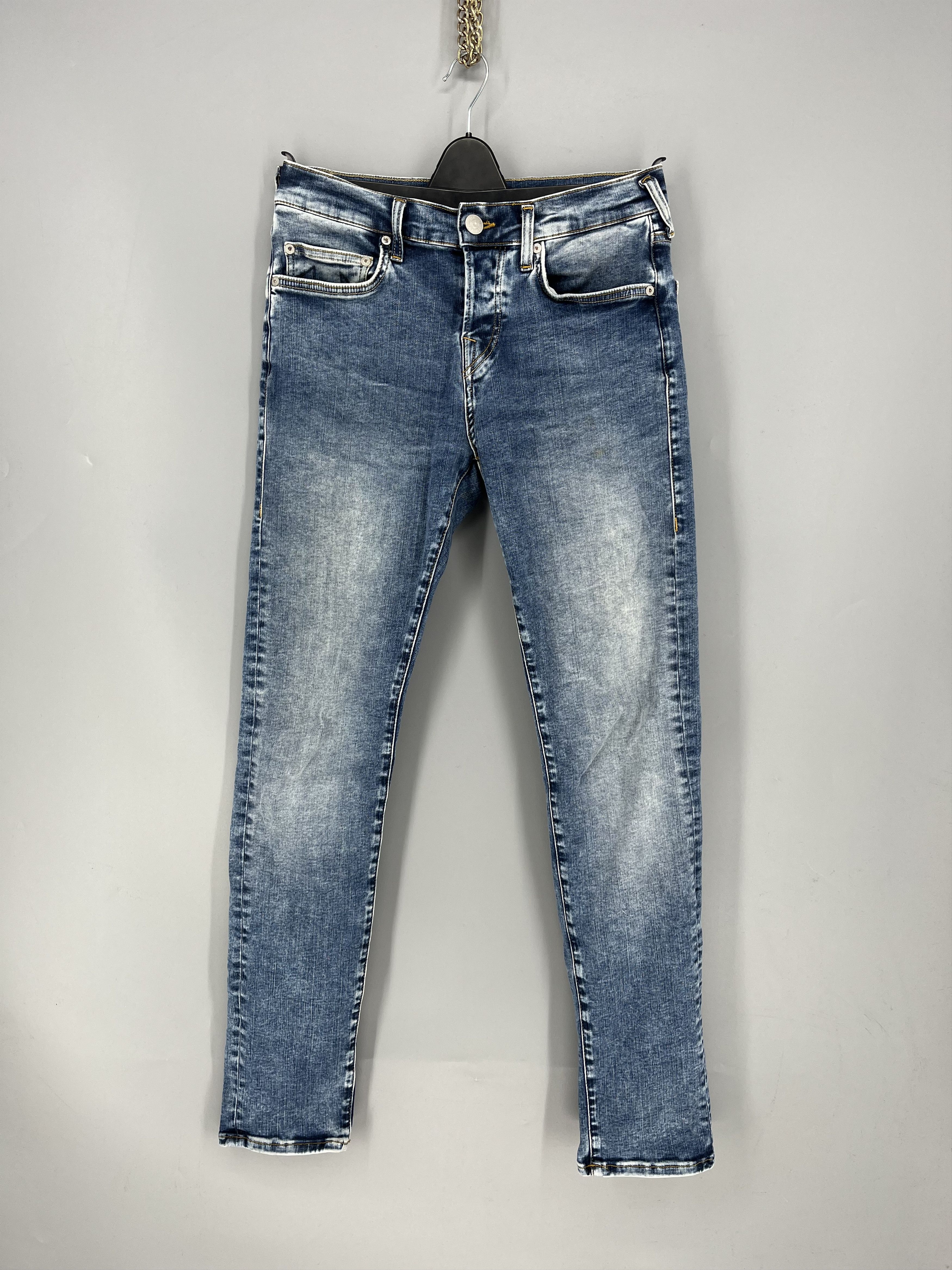 True Religion TRUE RELIGION Rocco painted slim-leg jeans Size US 31 - 1 Thumbnail