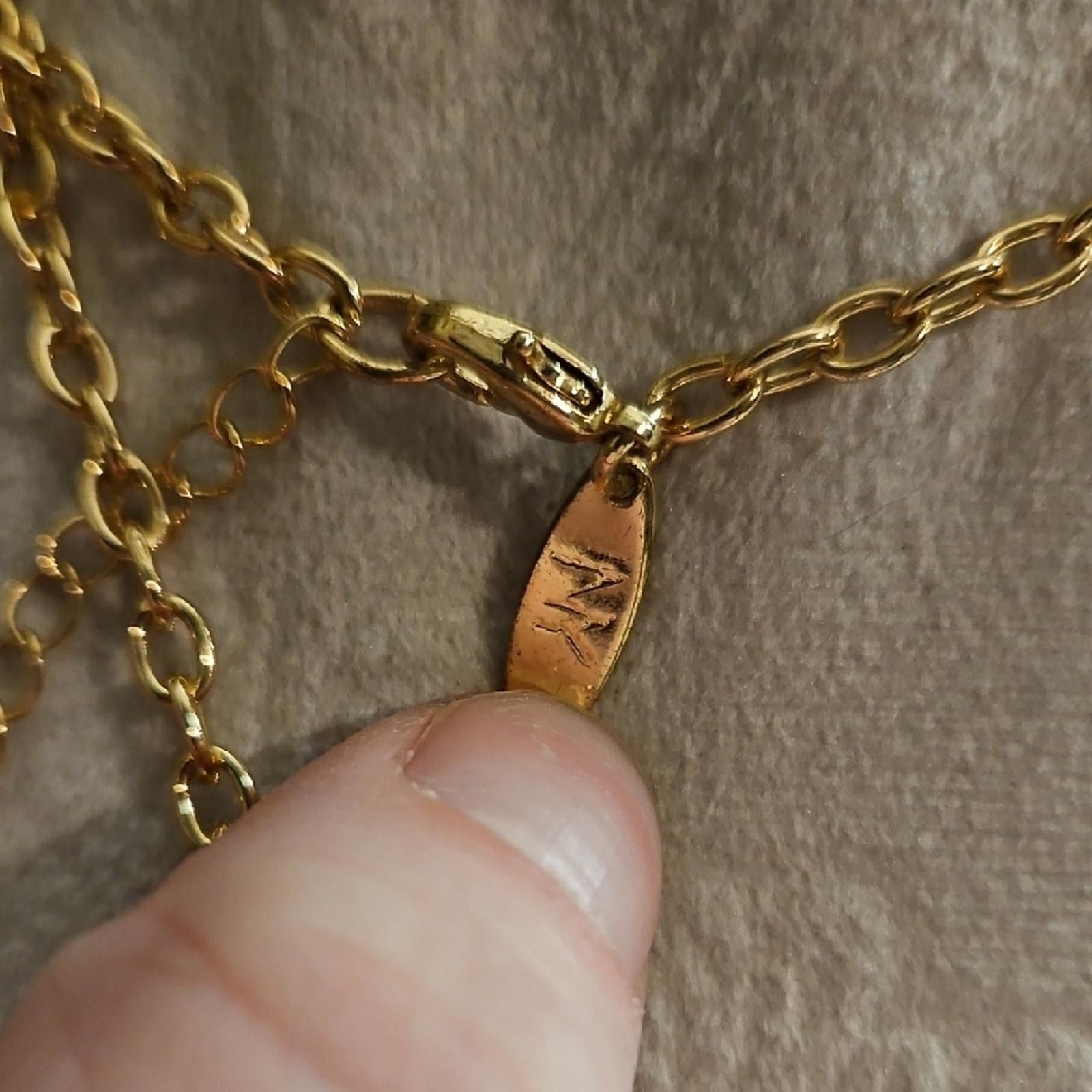 Other Elegant Gold and Pink Necklace Size ONE SIZE - 3 Thumbnail
