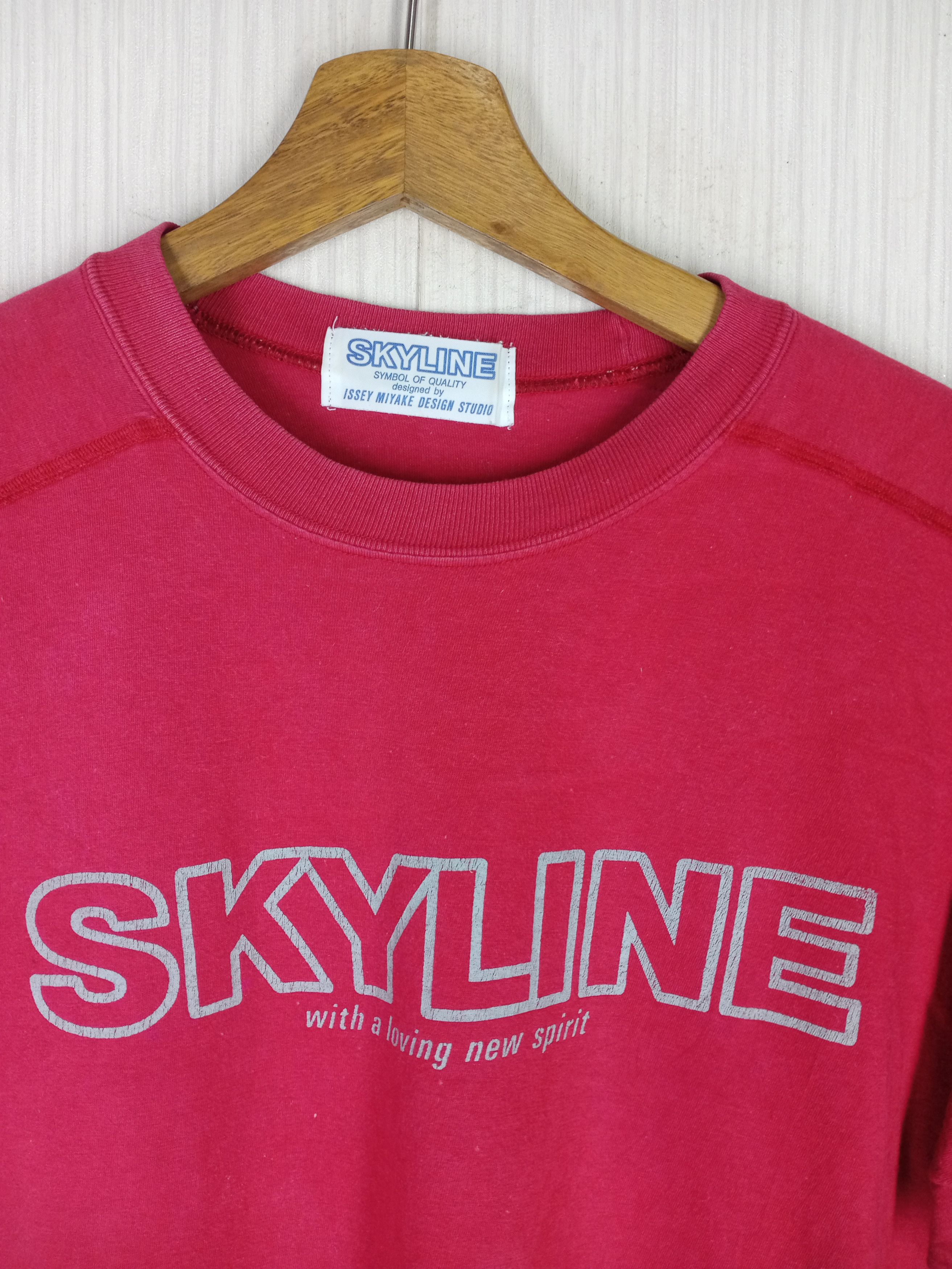 Designer × Issey Miyake Rare Vintage Issey Miyake Issey Skyline Tshirt Size US M / EU 48-50 / 2 - 4 Thumbnail