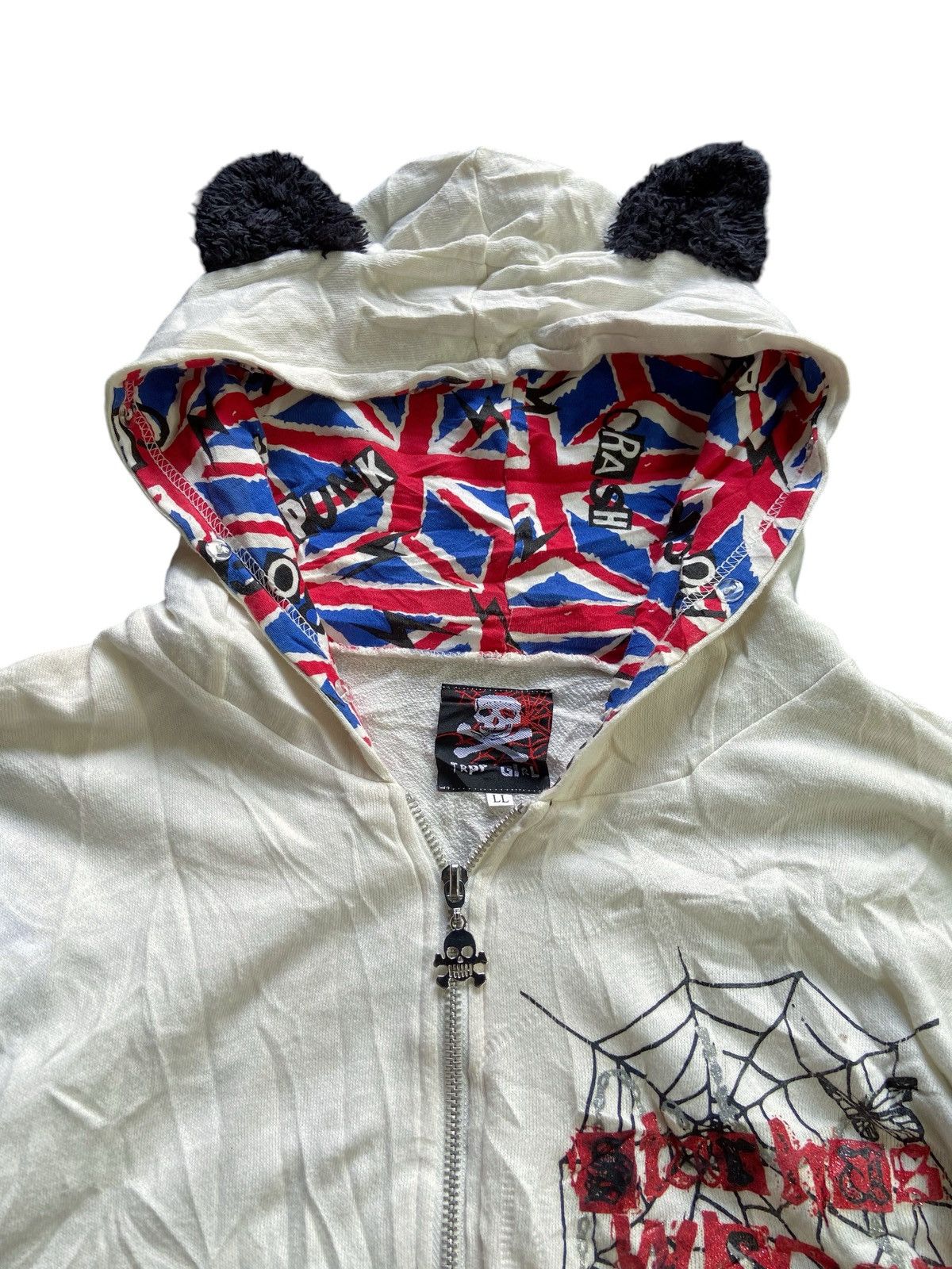 Beauty Beast TRPP GIRL PUNK STYLE ZIP HOODIE Size US L / EU 52-54 / 3 - 7 Thumbnail