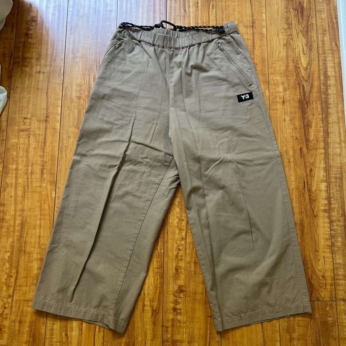 Y-3 Cropped wide leg pant Size 29" - 2 Thumbnail