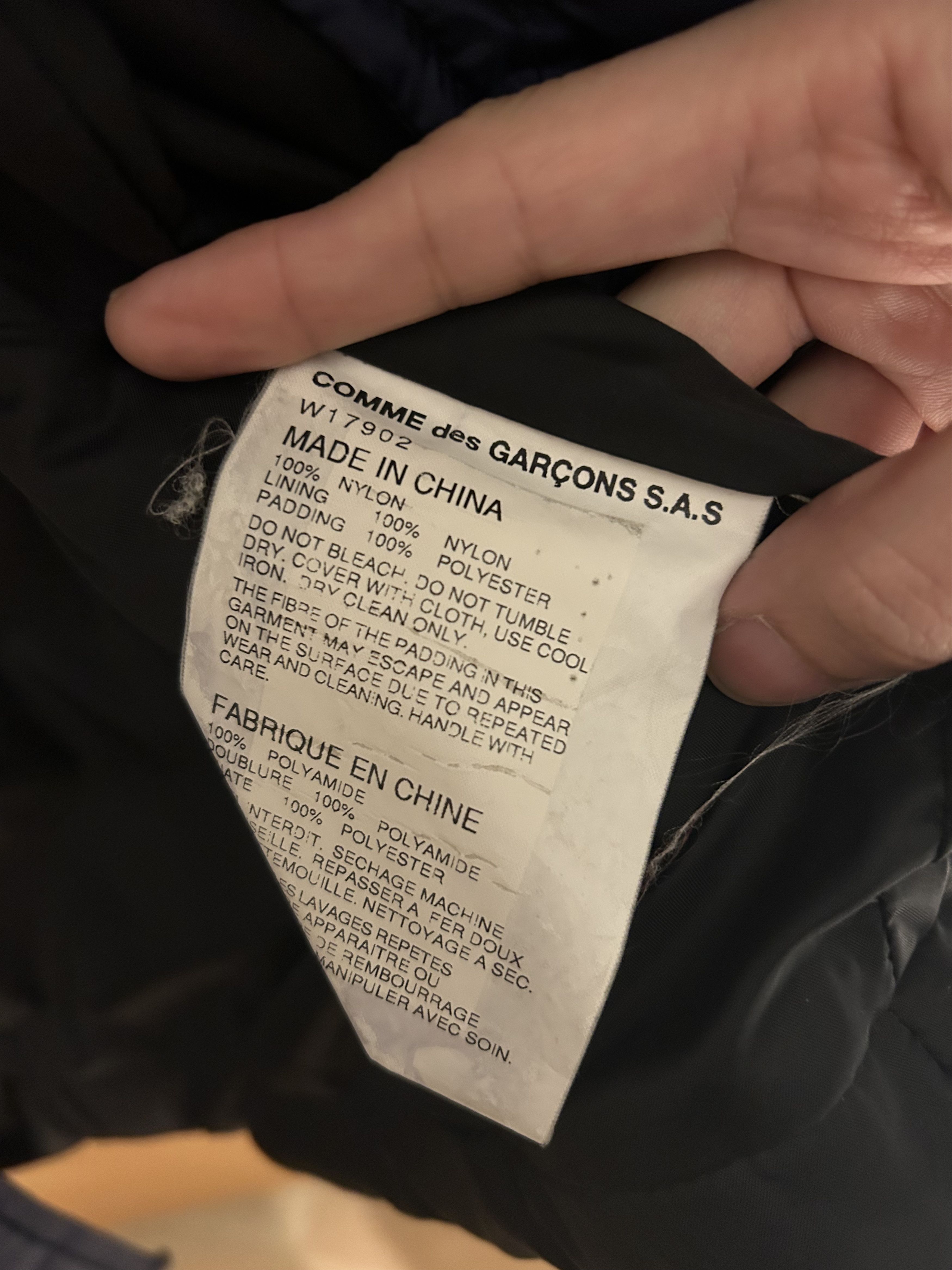 Comme des Garcons SHIRT Men's poly puffer jacket Size US M / EU 48-50 / 2 - 8 Thumbnail