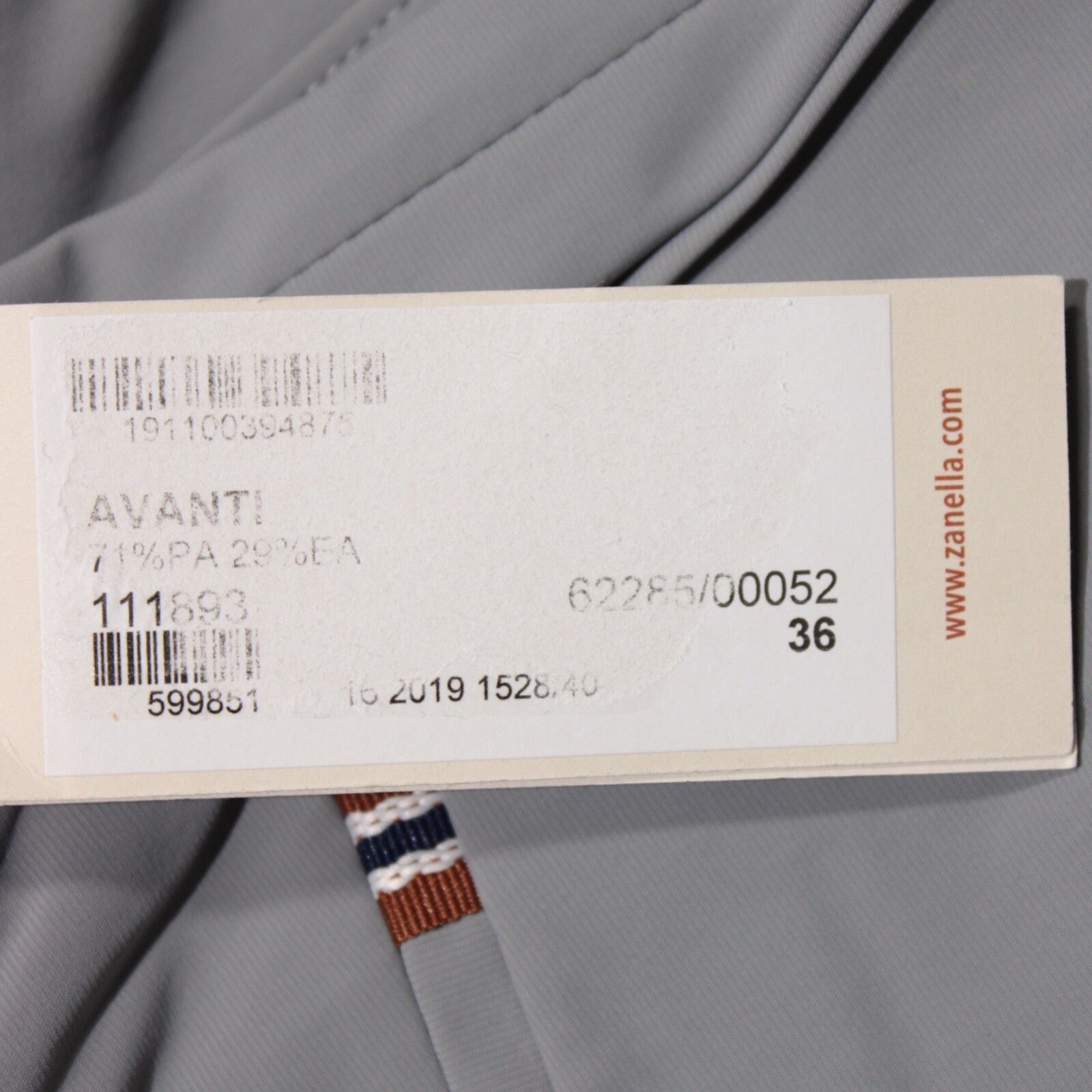 Zanella Zanella New with tags Casual Pants Size 36 US In Gray Size US 36 / EU 52 - 4 Thumbnail