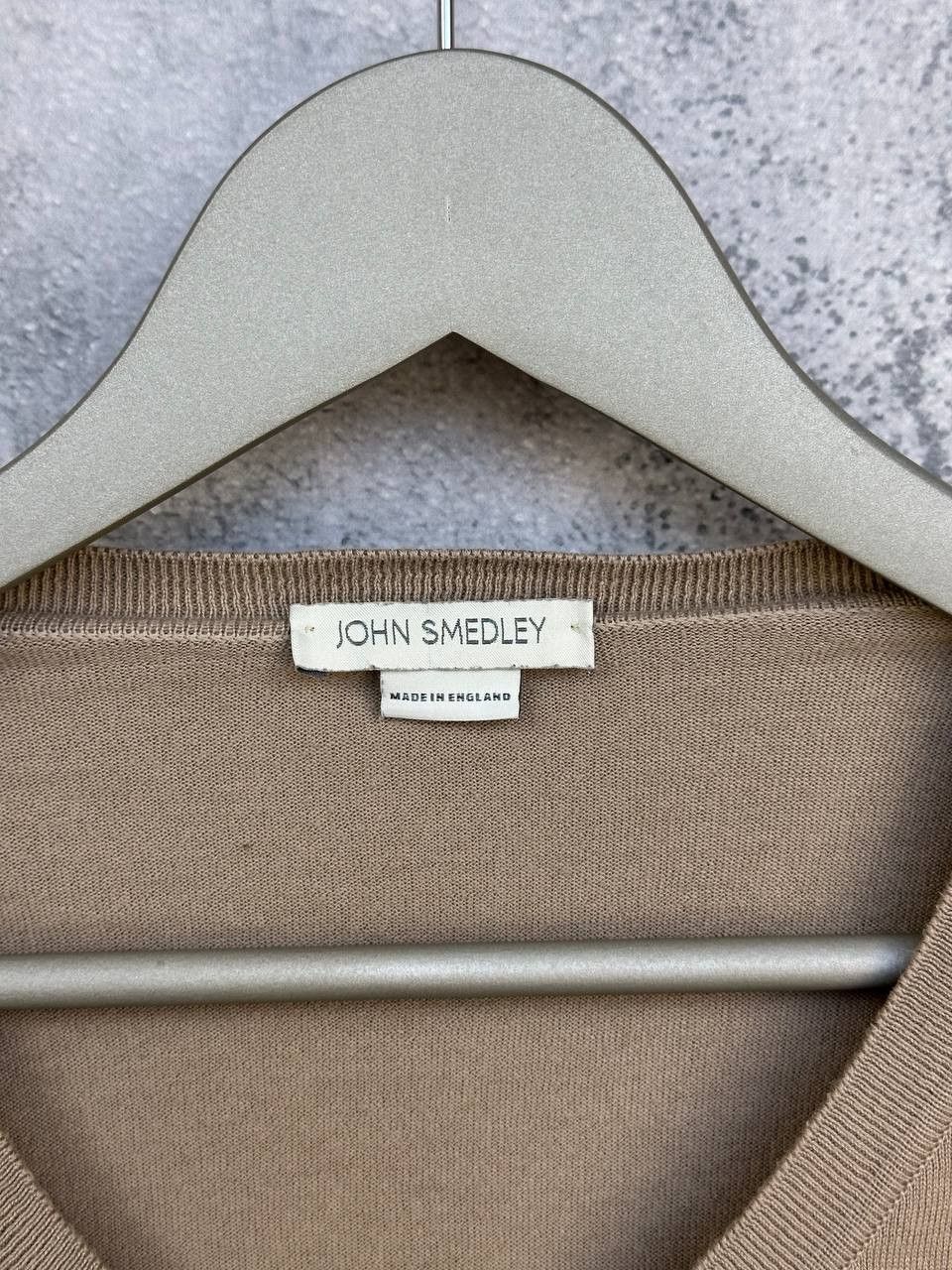 John Smedley John Smedley Sea Island Cotton V-Neck Sweater Knit Jumper Size US XXL / EU 58 / 5 - 9 Thumbnail