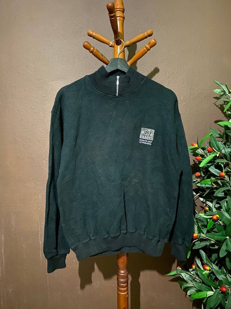 Japanese Brand Vintage Jeans Louis Fradet Sweatshirt Size US M / EU 48-50 / 2 - 1 Thumbnail