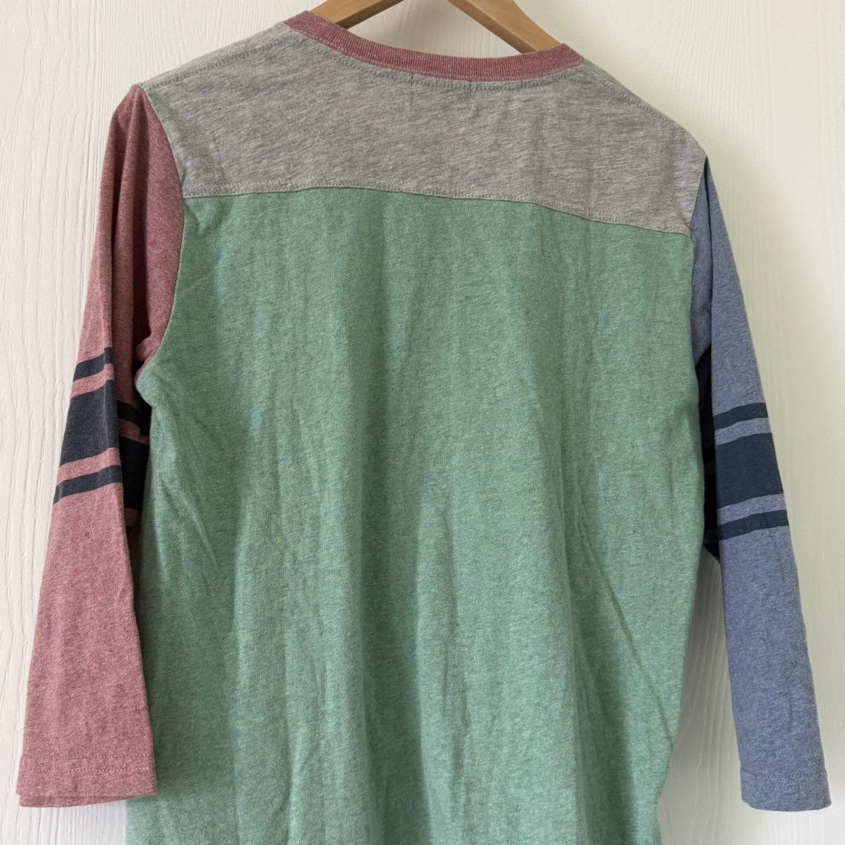 Hysteric Glamour Hysteric Glamour colorblock long sleeve raglan tee Size ONE SIZE - 4 Thumbnail