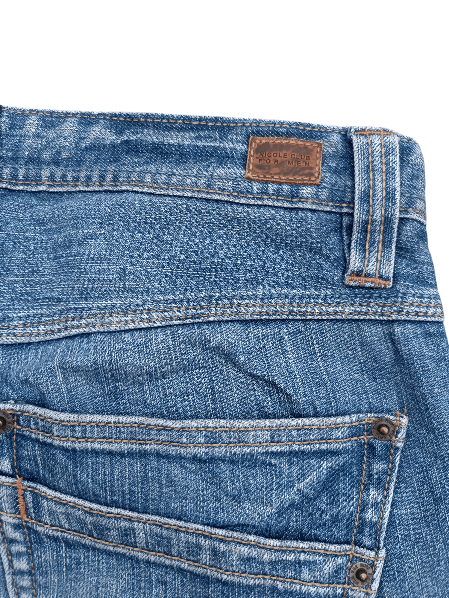 Japanese Brand FLARED 🔥 Nicole Club For Men Multi Pocket Whiskers Denim Size US 34 / EU 50 - 12 Thumbnail