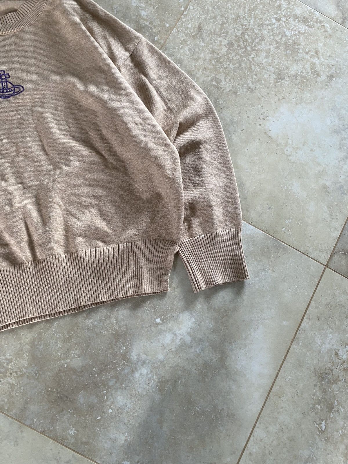 Vivienne Westwood Vintage Vivienne Westwood Central Logo Wool Sweater Rare Y2K Size S / US 4 / IT 40 - 4 Thumbnail