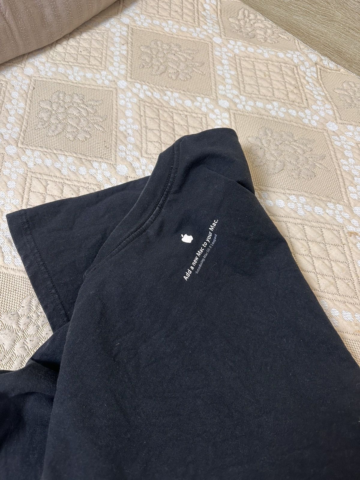 Apple 🔥 Apple Mac OS X Leopard Vintage iPhone T Shirt Macintosh Size US L / EU 52-54 / 3 - 3 Thumbnail