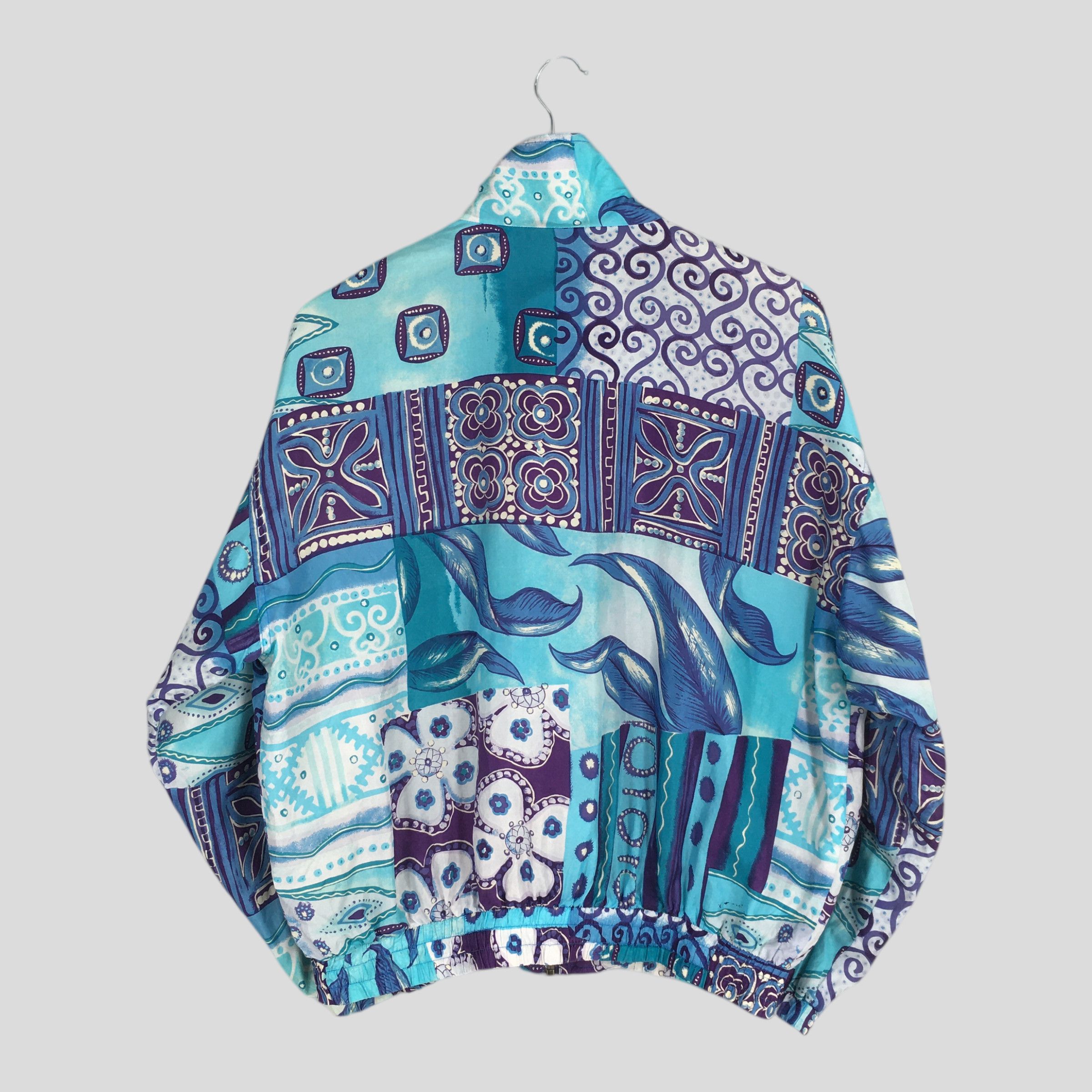 Vintage Vintage 90's Royalty Baroque Silk Jacket Small Size US S / EU 44-46 / 1 - 7 Thumbnail