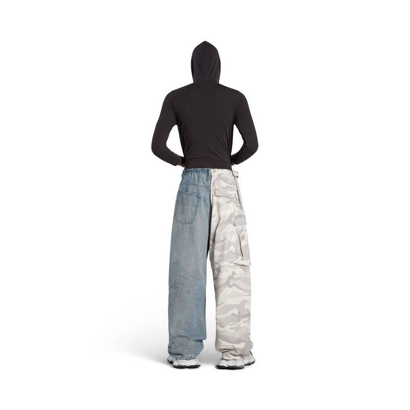 Balenciaga o1tr1nto0825 Baggy Pants in Multicolor Size US 28 / EU 44 - 5 Thumbnail