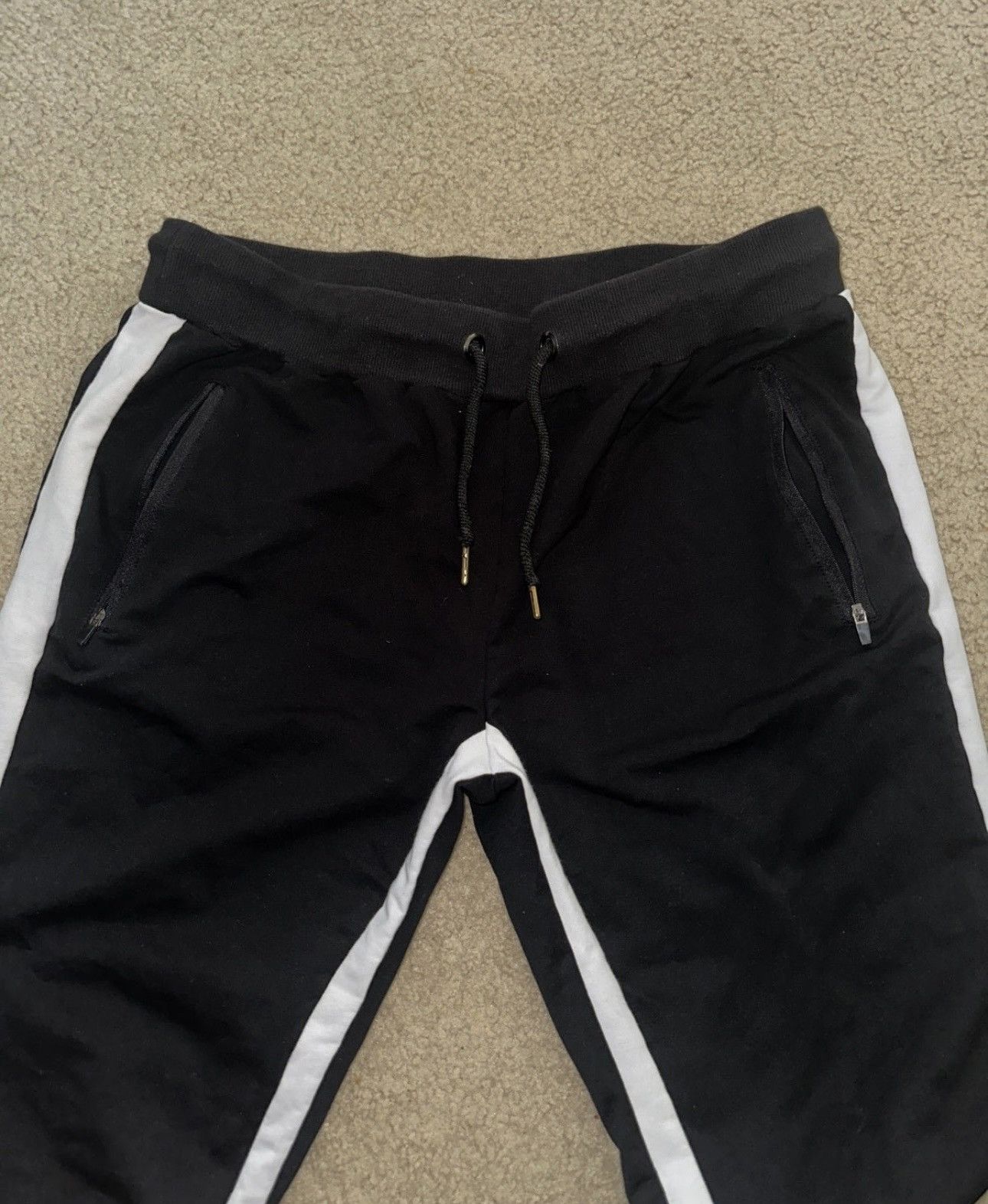 Other Black & White Sweatpants Size US 36 / EU 52 - 2 Thumbnail