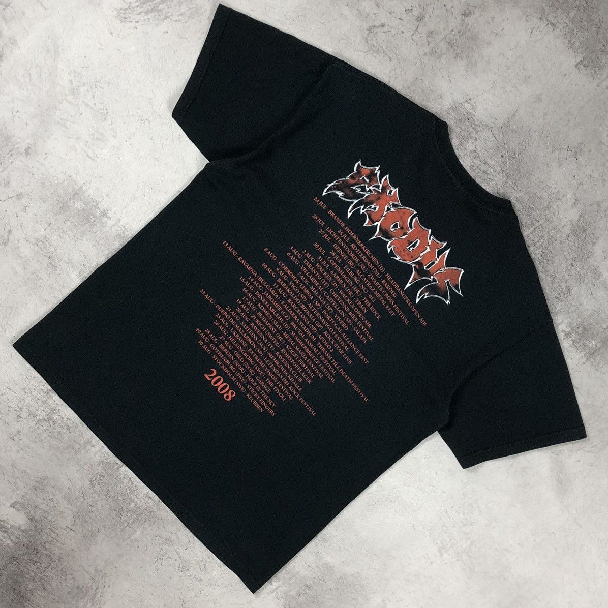 Vintage Vintage Exodus The Atrocity Exhibition Tour Tee Size US M / EU 48-50 / 2 - 11 Thumbnail