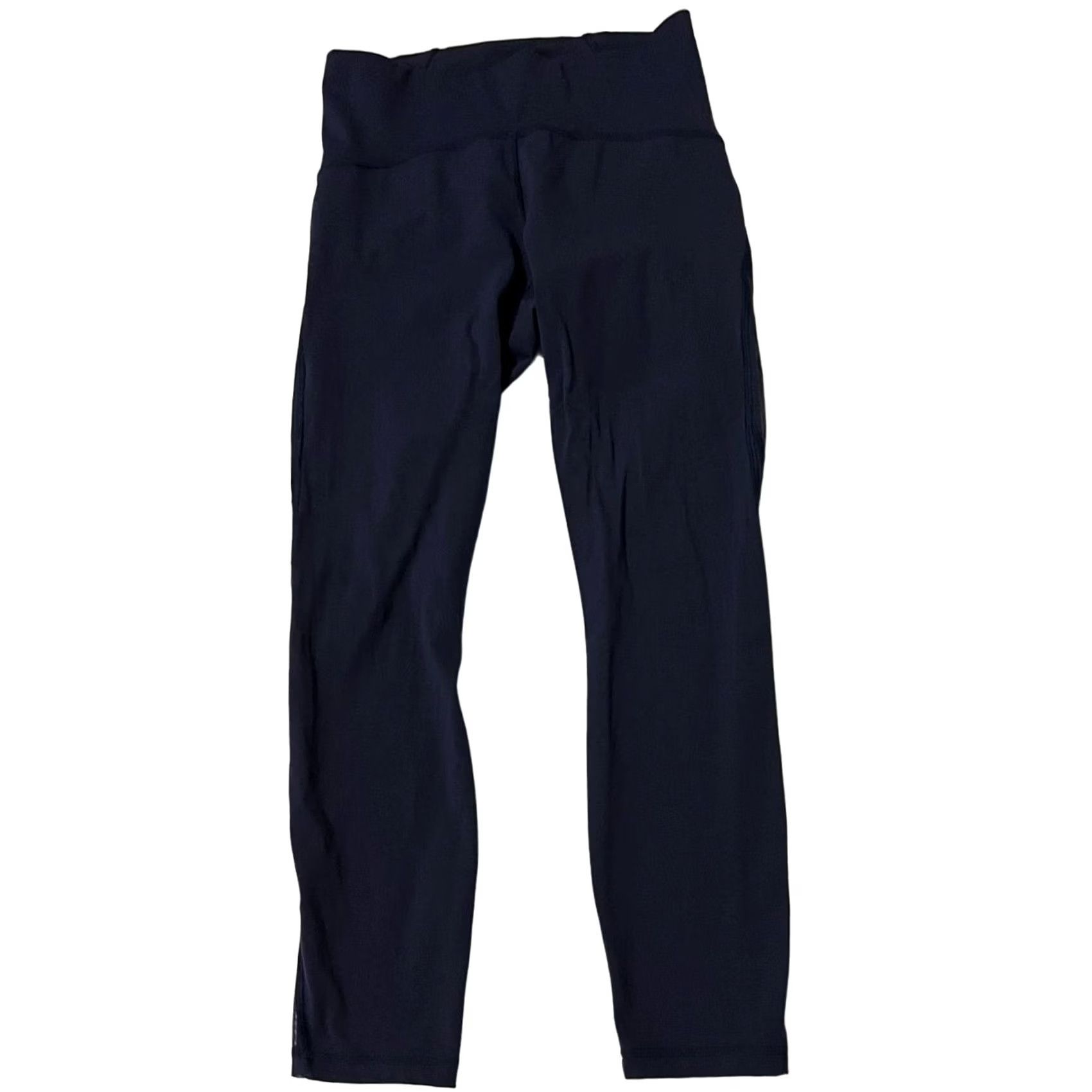 Lululemon Lululemon Leggings Train Times 7/8 Pant 25” Midnight Navy Blue Cropped Womens 6 XS? Size 30" / US 8 / IT 44 - 2 Thumbnail