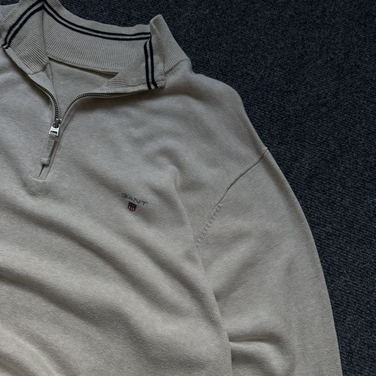 Gant Luxury Gant Zip Sweater 1/4 Old Money Size 2XL Cotton 00s Size US XXL / EU 58 / 5 - 11 Thumbnail