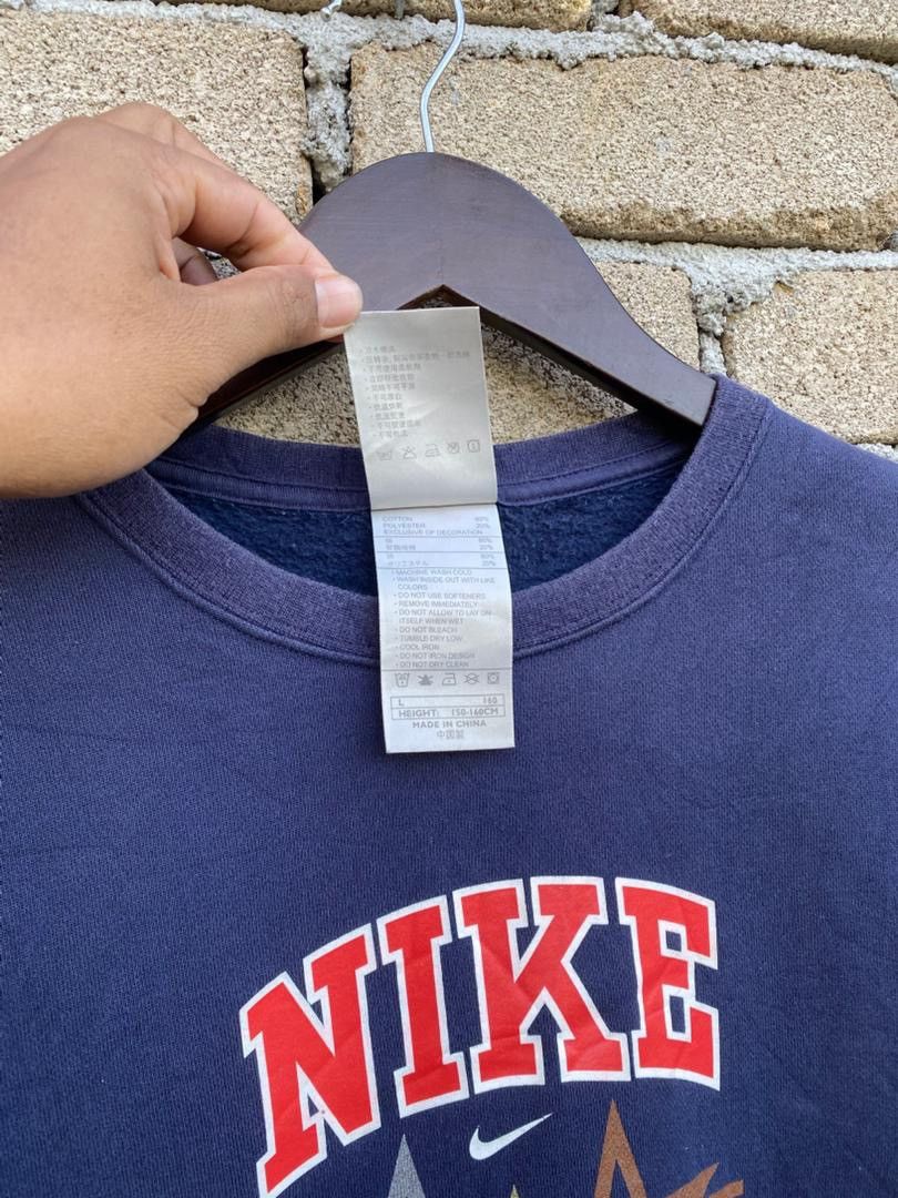 Nike Nike USA Spellout Crewneck Sweatshirt Size US L / EU 52-54 / 3 - 7 Thumbnail