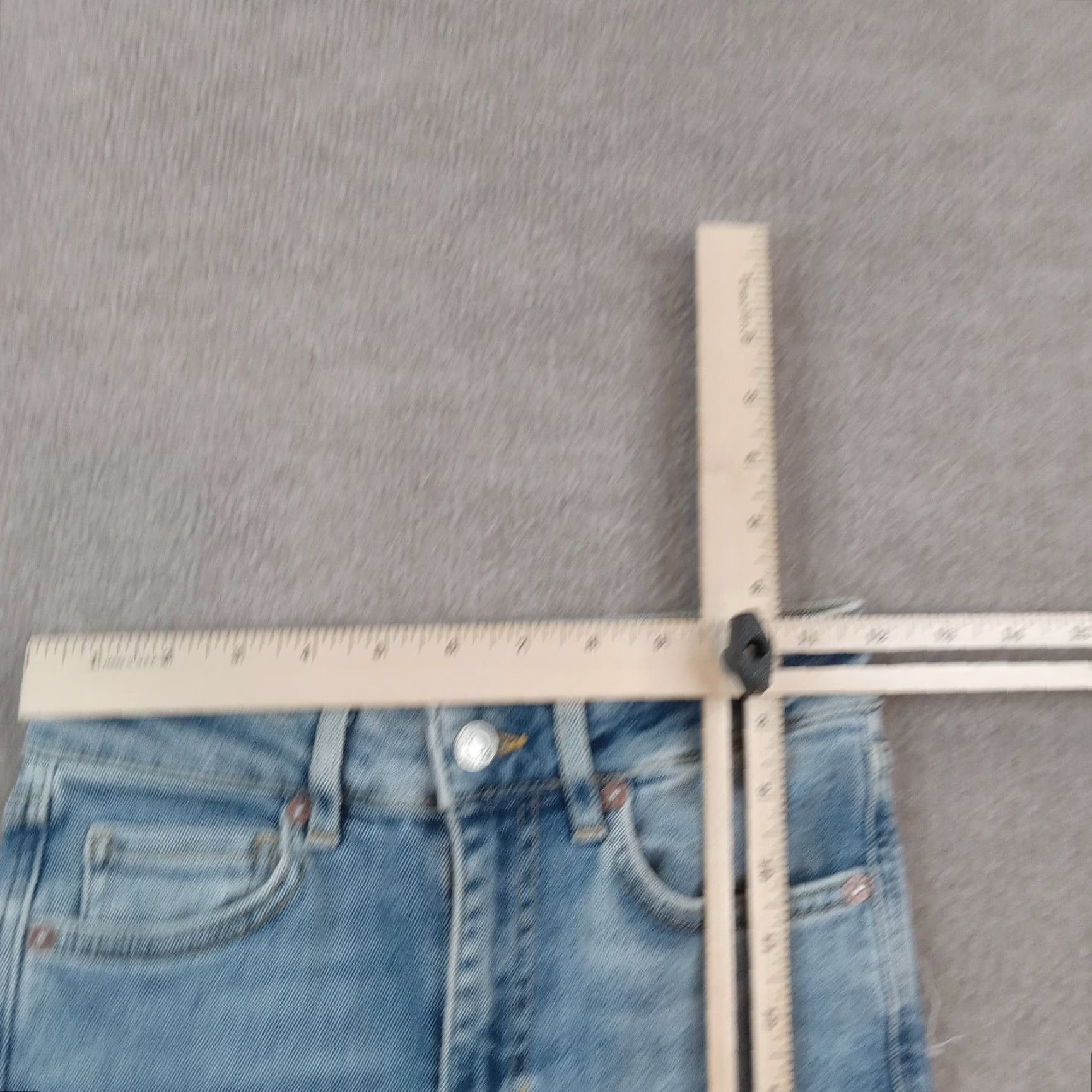 Vintage We The Free Women's Blue Denim Skinny Jeans Size 25 Stretch Casual Size 42" / US 20 - 5 Thumbnail