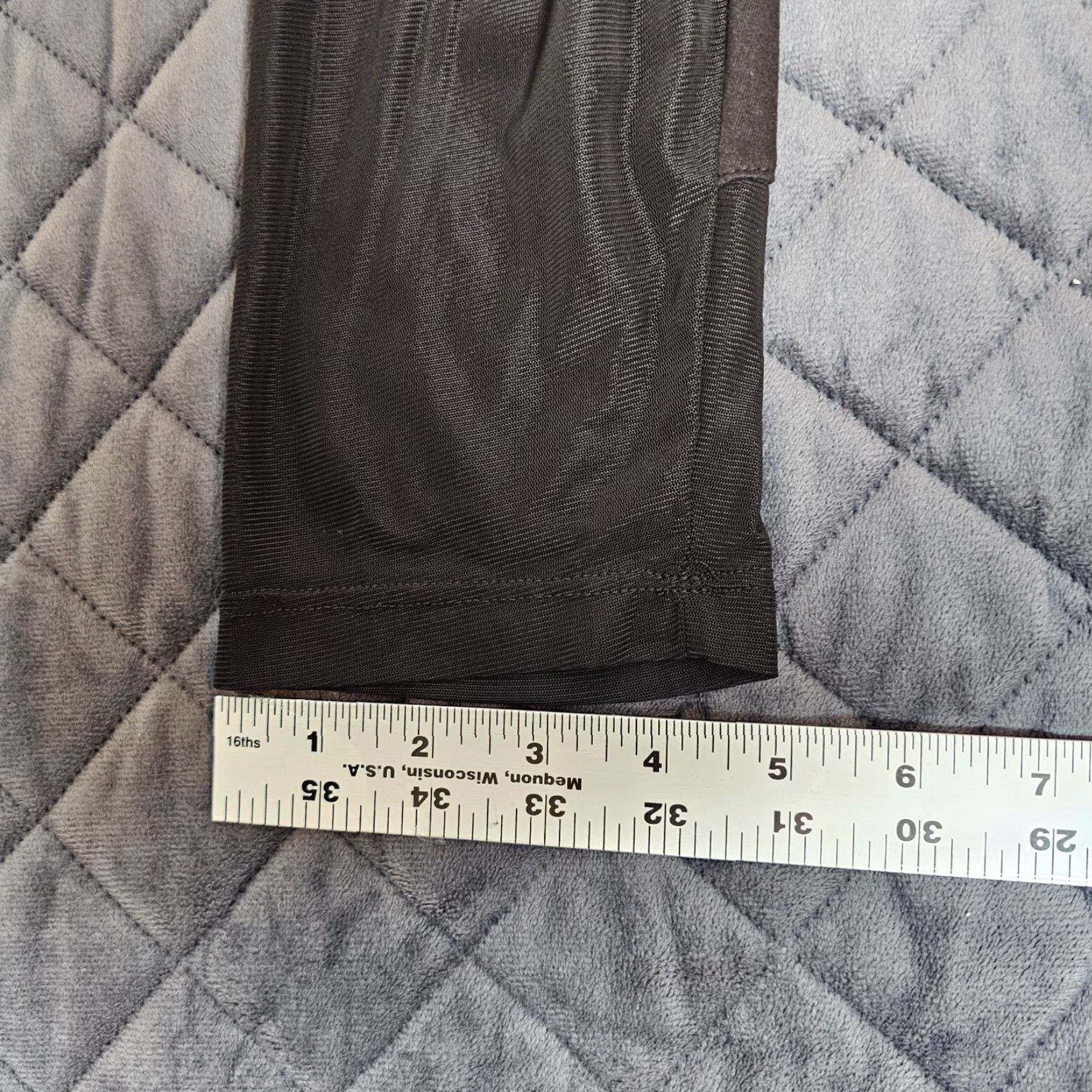 Shein VINTAGE? No — Actual: SHEIN Curve Leggings Black Ankle Women 2XL Elastic Waist Plus Size 2XL Women Leggings Size 40" / US 18 - 7 Thumbnail
