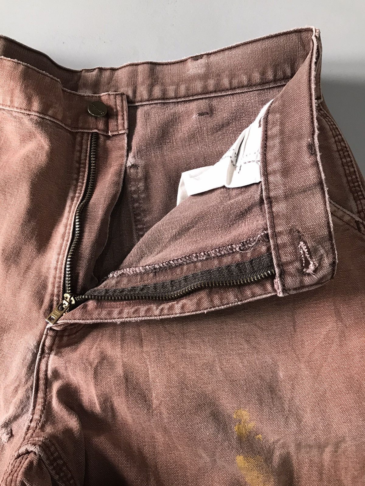 Carhartt Vintage Carhartt carpenter damaged workwear denim Size US 36 / EU 52 - 7 Thumbnail