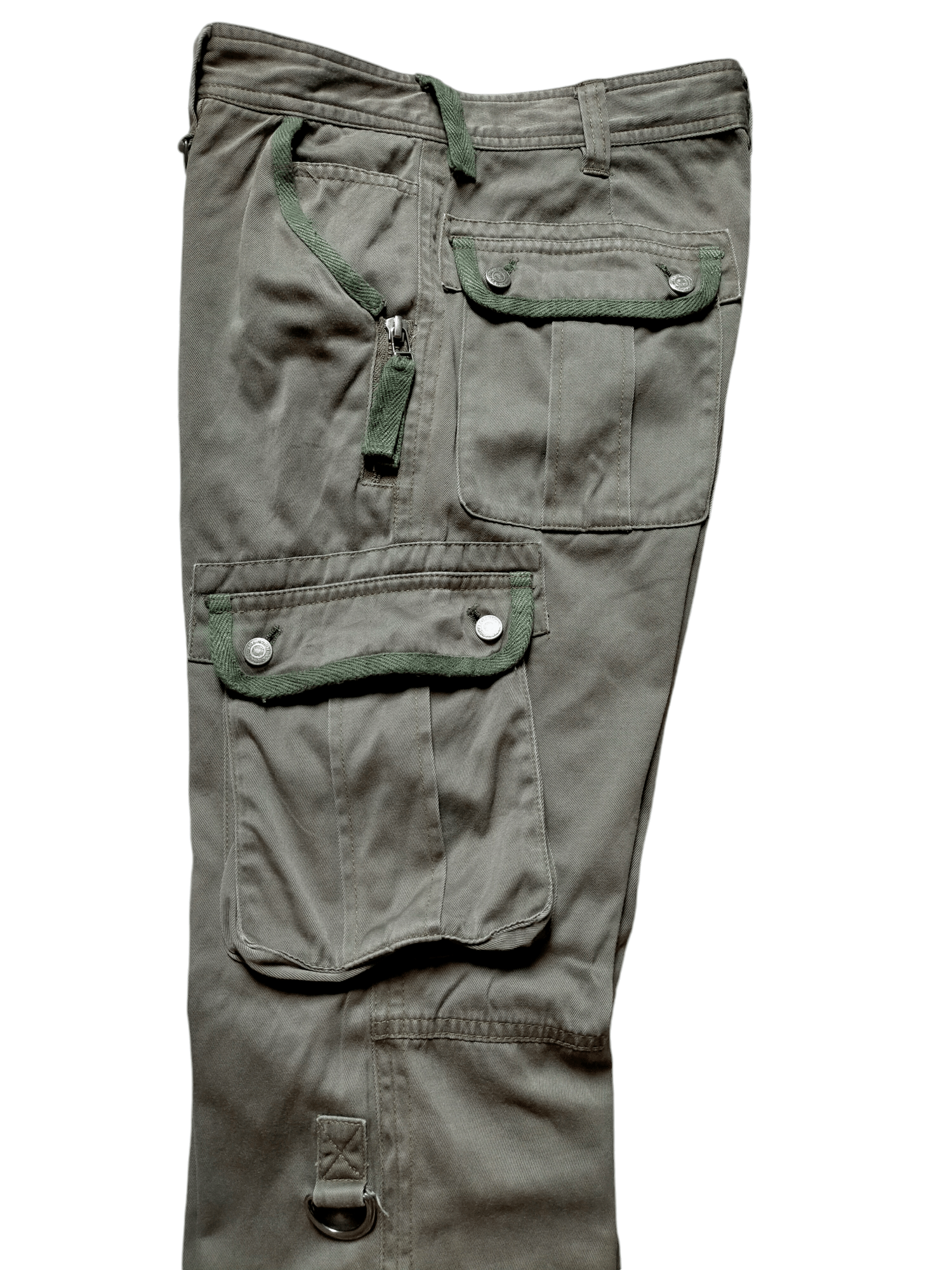 Tornado Mart Tornado Mart Flare Cargo Trouser Pants Size US 28 / EU 44 - 15 Thumbnail