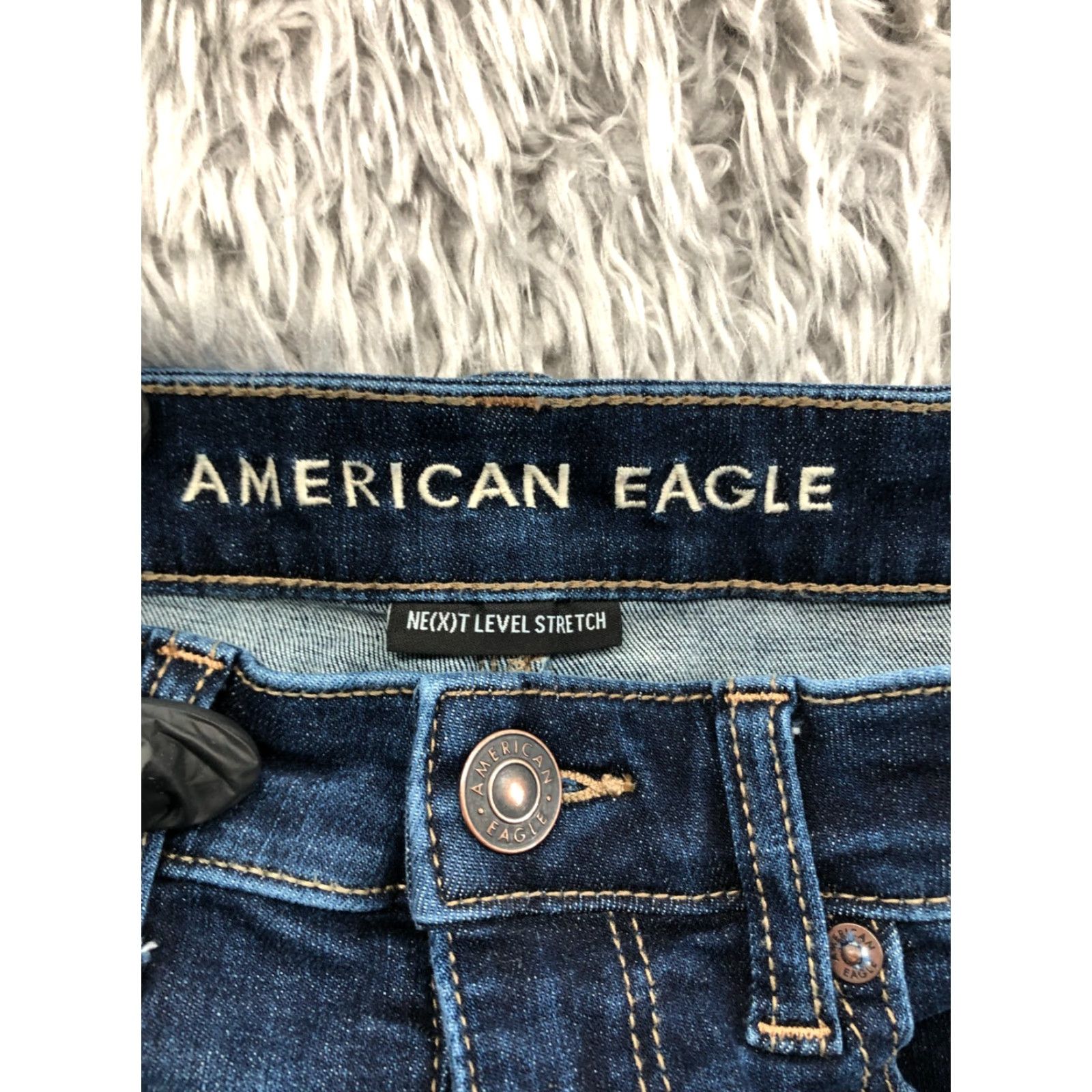 American Eagle Outfitters American Eagle Shorts Womens Size 2 High Rise Medium Wash Blue Denim Size 26" / US 2 / IT 38 - 6 Thumbnail