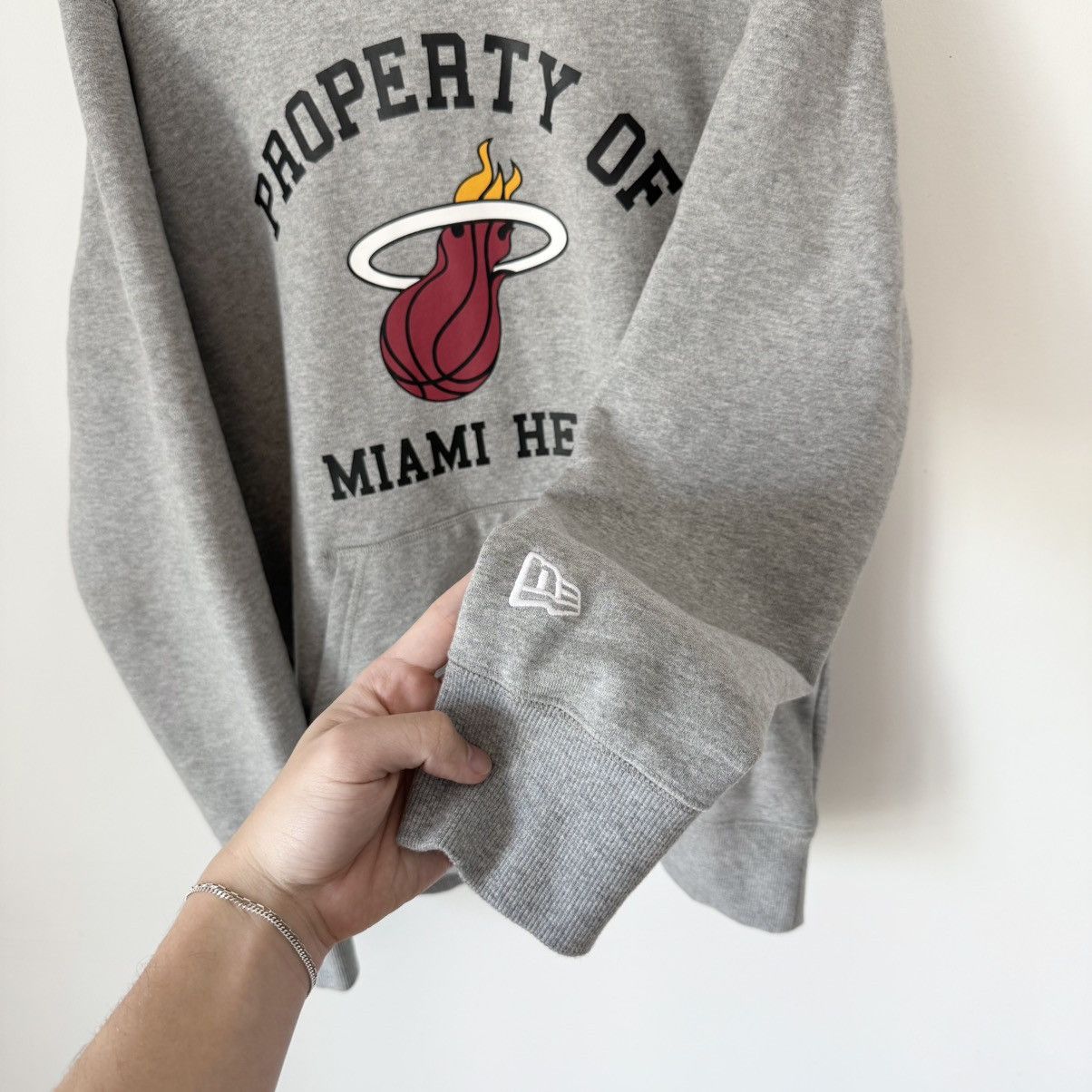 Eric Emanuel × New Era Eric Emanuel x New Era NBA Miami Heat Hoodie Grey Size US M / EU 48-50 / 2 - 4 Thumbnail