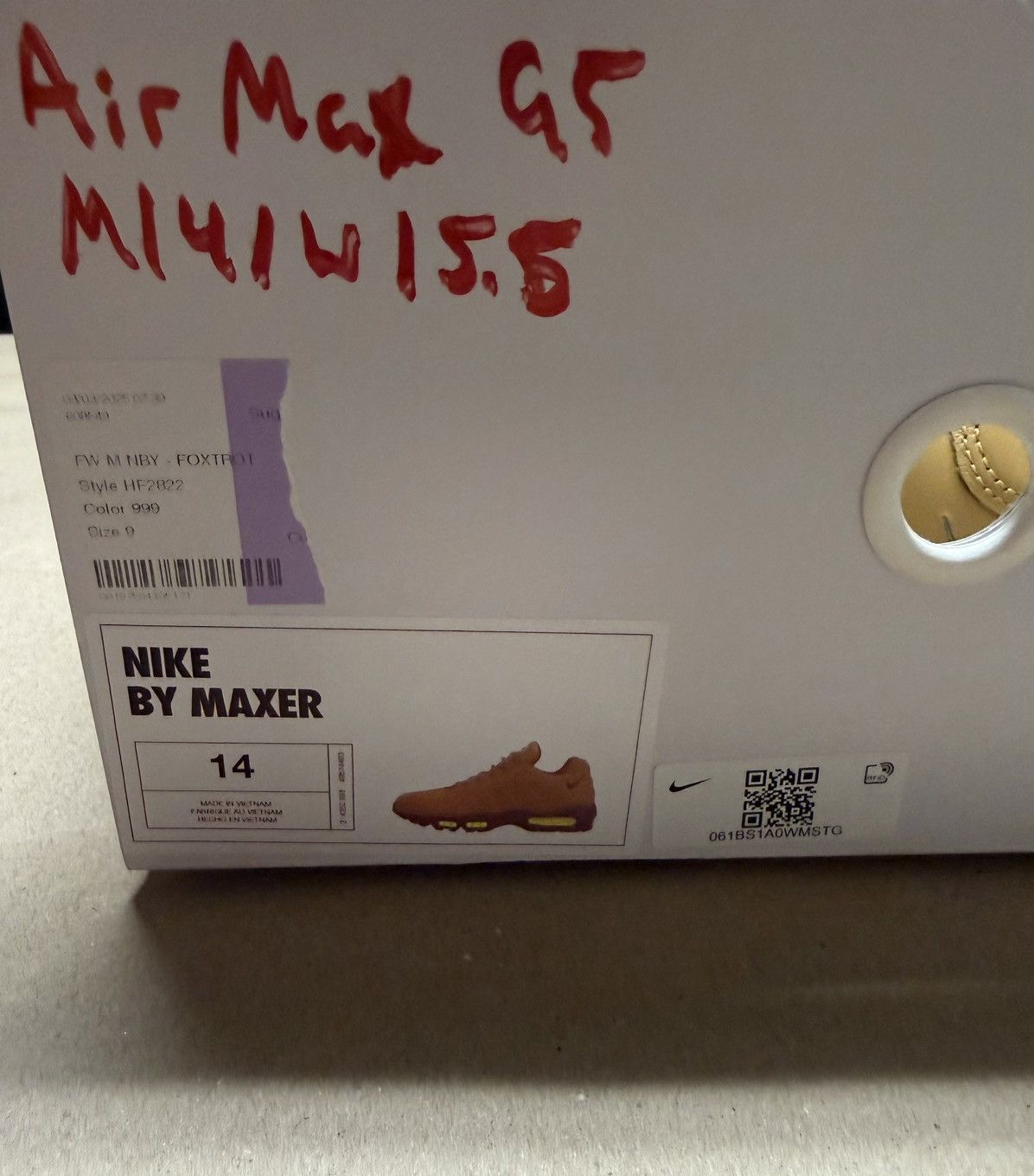 Nike Nike Air Max 95 Nike By You Men’s size 14 running shoes NEW! Size US 14 / EU 47 - 6 Thumbnail