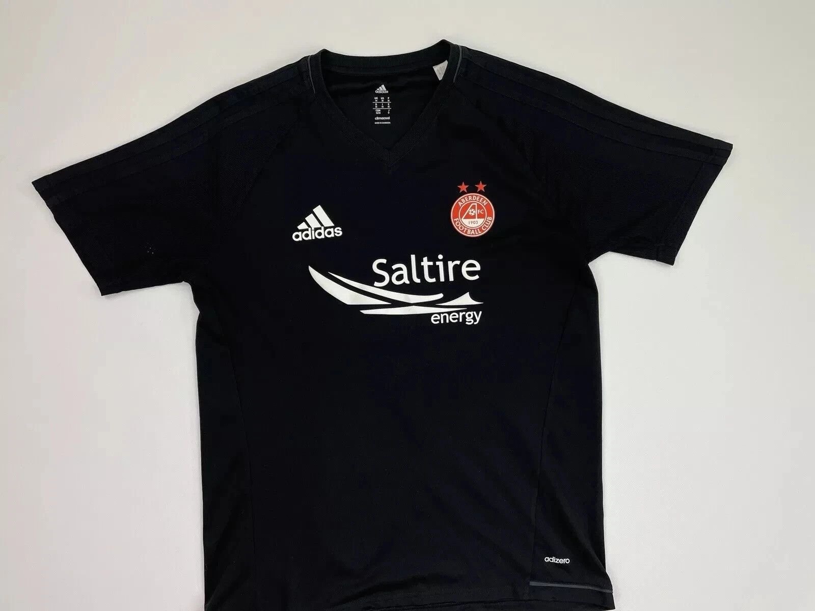 Adidas FC ABERDEEN 2017 2018 THIRD JERSEY SHIRT SOCCER PLAYER ISSUE Size US S / EU 44-46 / 1 - 3 Thumbnail