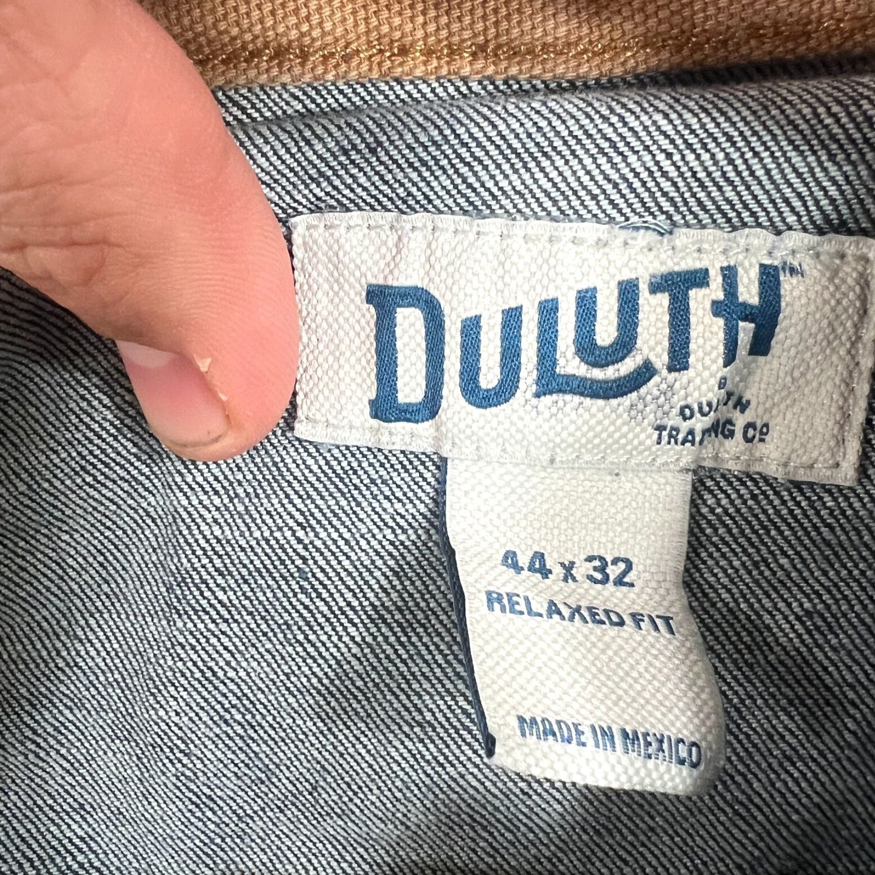 Vintage Vintage Duluth Trading Ballroom Flex Jeans Size 44x32 Men Relaxed Fit Denim Blue Size US 44 / EU 60 - 6 Thumbnail