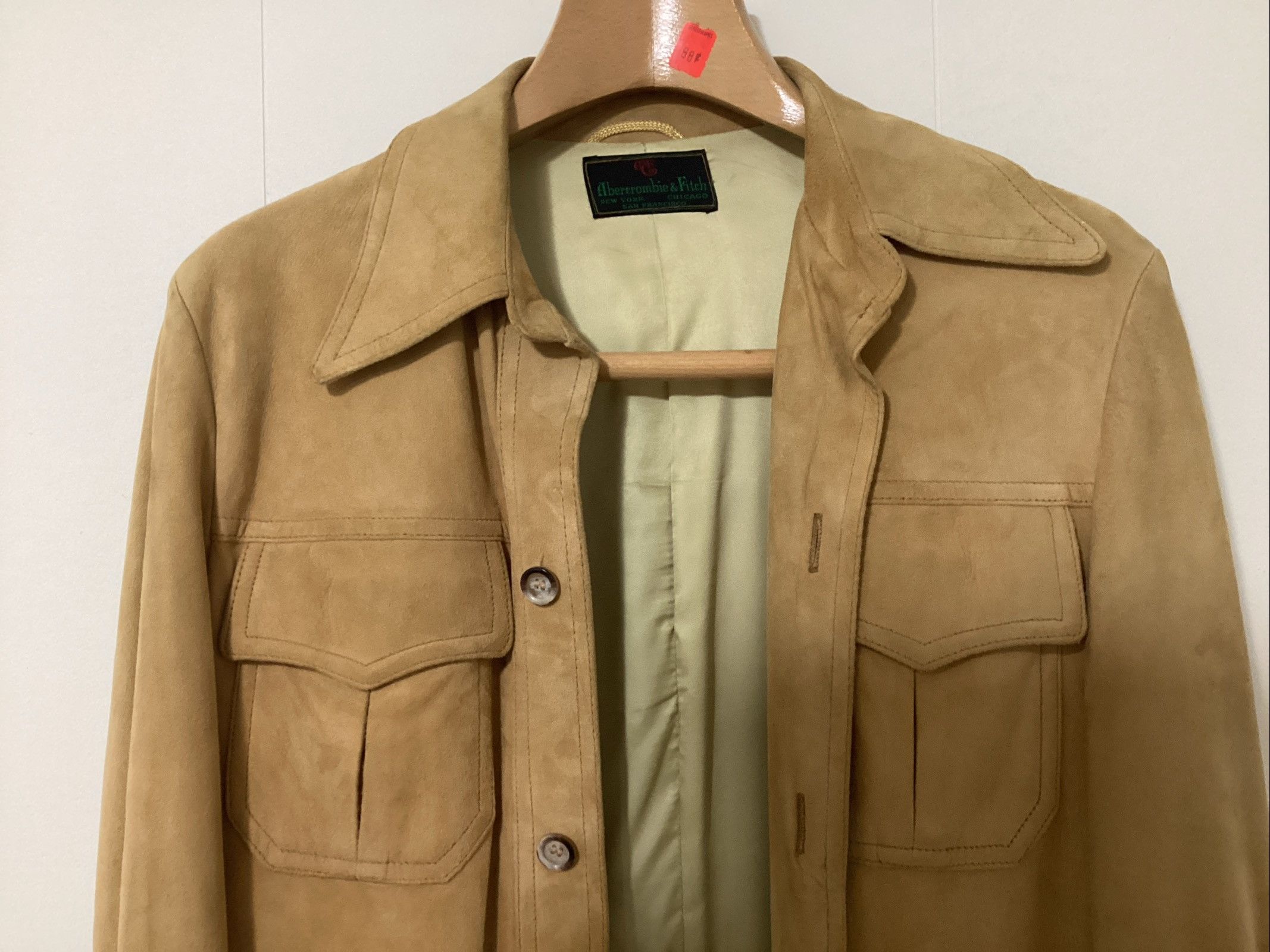 Abercrombie & Fitch Abercrombie and Fitch 1960 Suede jacket Size US S / EU 44-46 / 1 - 7 Thumbnail