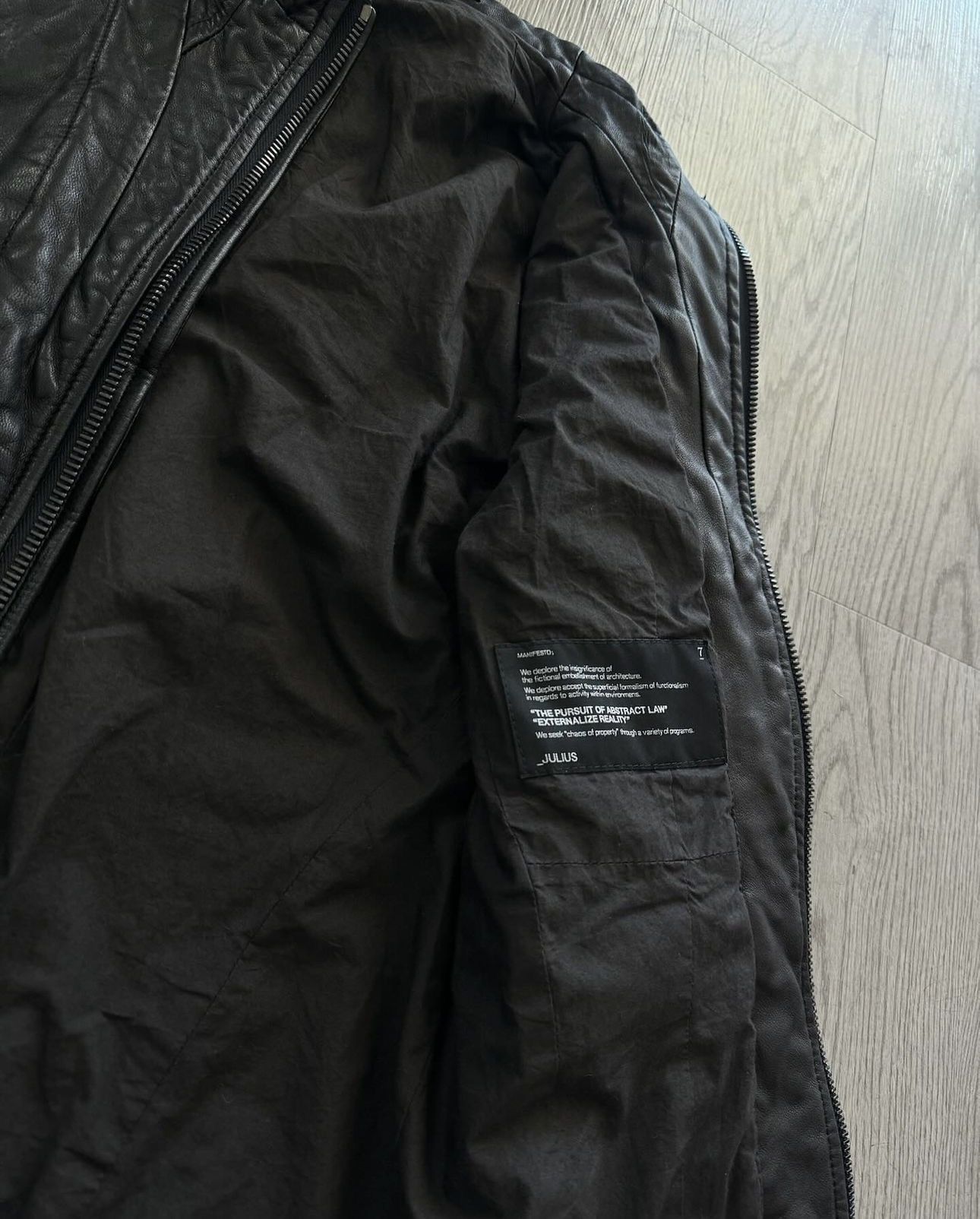 Julius Julius S/S08 “Ram Skin” Leather Jacket Size US S / EU 44-46 / 1 - 3 Thumbnail