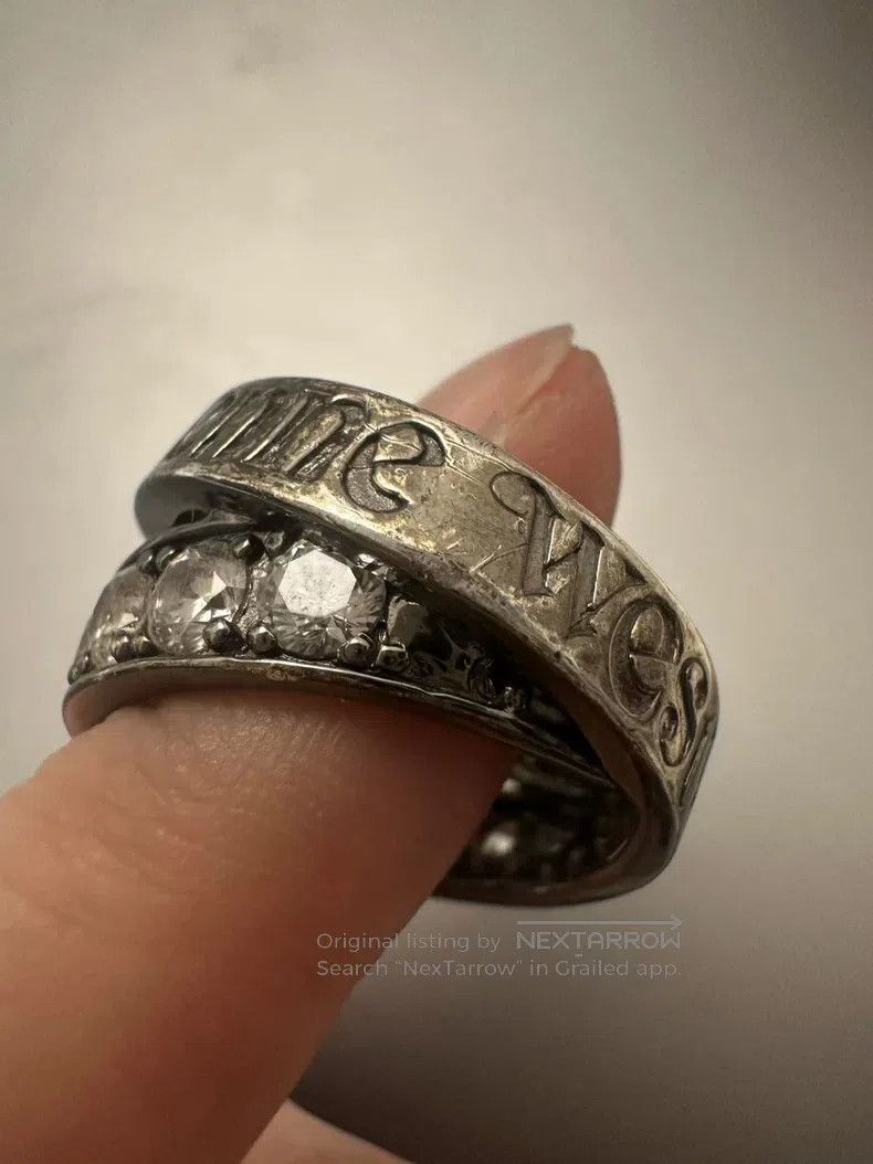 Vivienne Westwood Vivienne Westwood Saturn Double Layer Belt Buckle Ring Size ONE SIZE - 3 Thumbnail