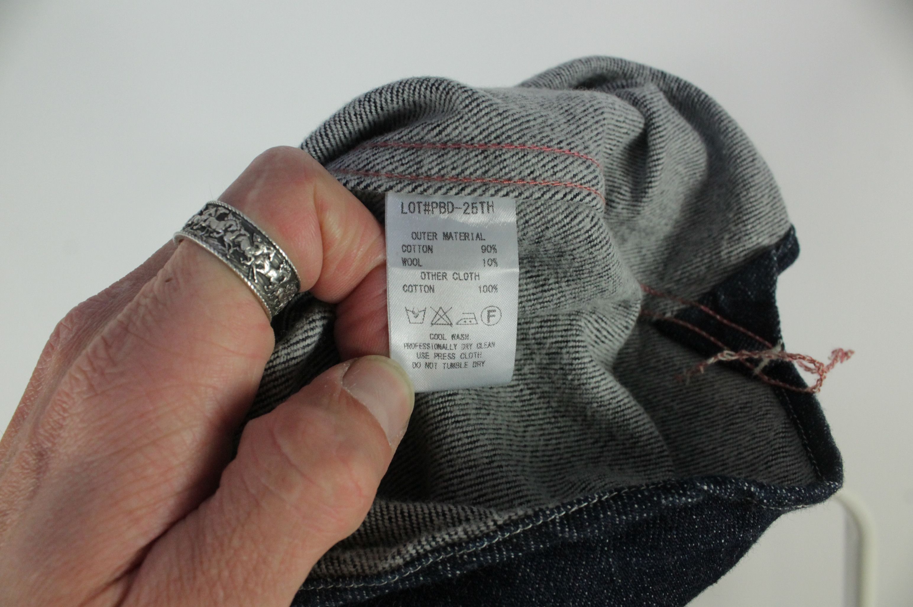 Pherrow's Pherrow's 25th Anniversary Raw Denim Shirt made in Japan Size US M / EU 48-50 / 2 - 7 Thumbnail