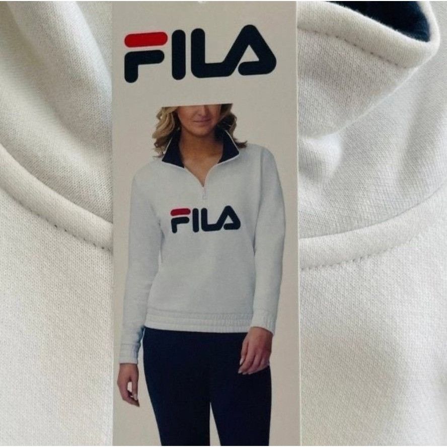 Fila Fila women's half-zip pullover sweatshirt small Size S / US 4 / IT 40 - 5 Thumbnail