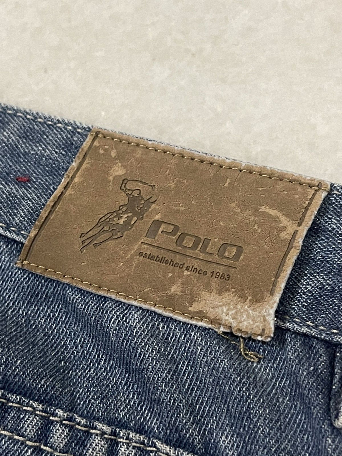 Polo Ralph Lauren POLO Big Classic Embroidered Logo Regular Fit Jeans Size US 34 / EU 50 - 17 Thumbnail