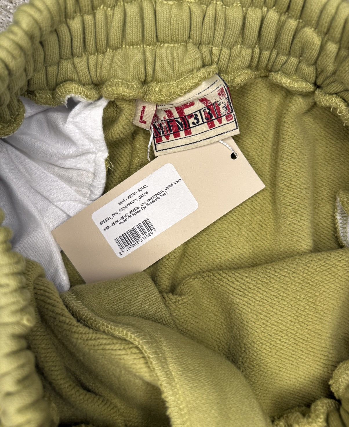 murd333r.fm Murd333r FM Special Ops Sweatpants (Green) Size US 34 / EU 50 - 4 Thumbnail