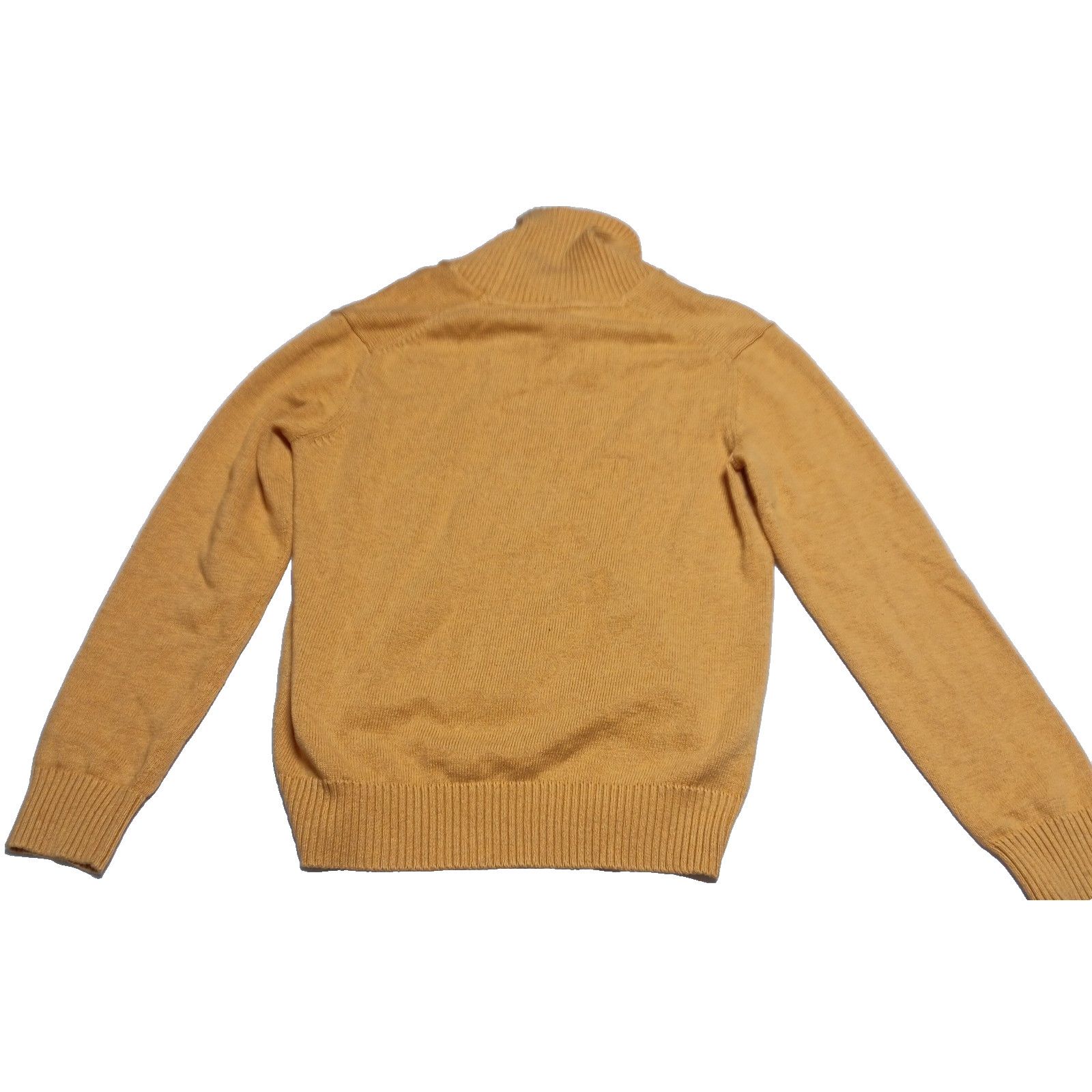 Sean John Sean John Men’s Sweater Size M Gold Shawl Collar Size US M / EU 48-50 / 2 - 2 Thumbnail