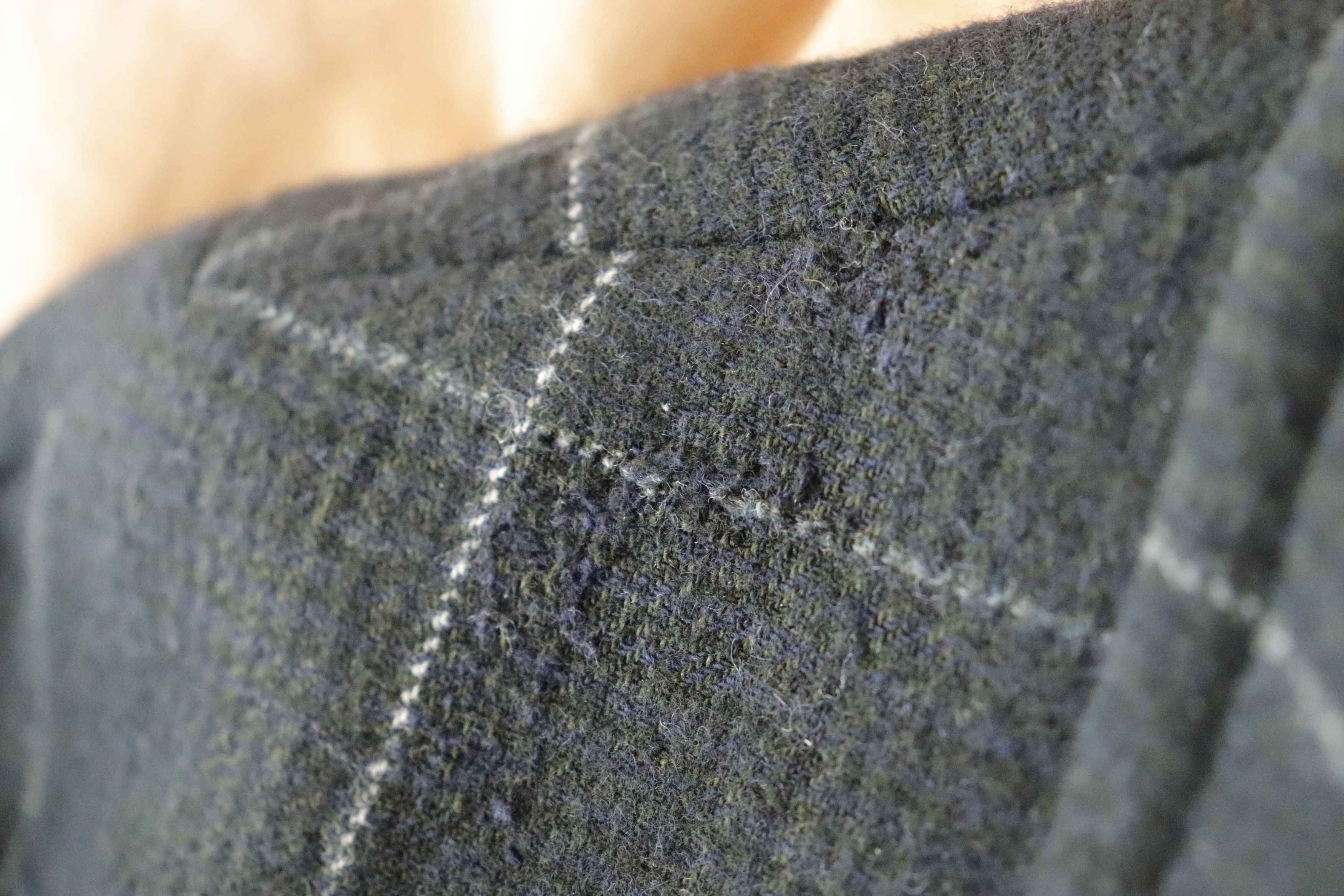 Anglo-Italian Three Bucket Pocket Jacket in Windowpane Check Size US S / EU 44-46 / 1 - 16 Thumbnail