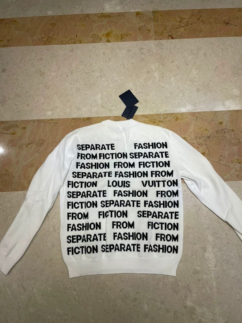 Louis Vuitton Louis Vuitton 21Ss New Letter Logo Sweater 2501-Nextarrow Size US M / EU 48-50 / 2 - 2 Thumbnail