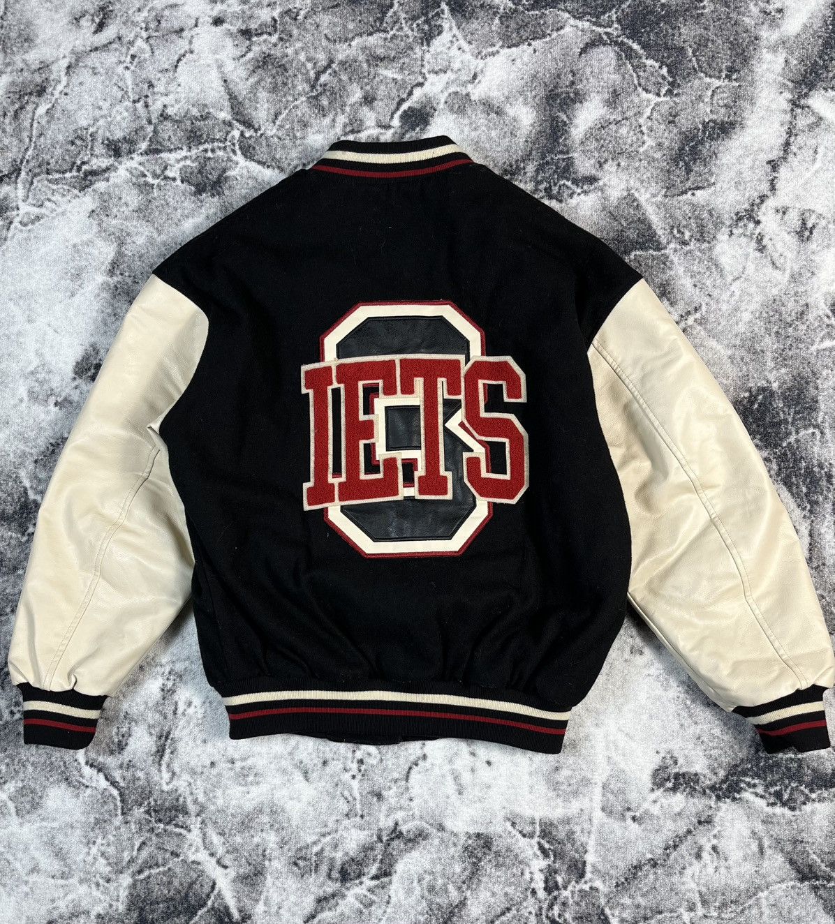 Other Varsity / Letterman Jacket “JETS” – Tagged XS/ Fits Men’s XL Size US XL / EU 56 / 4 - 1 Thumbnail