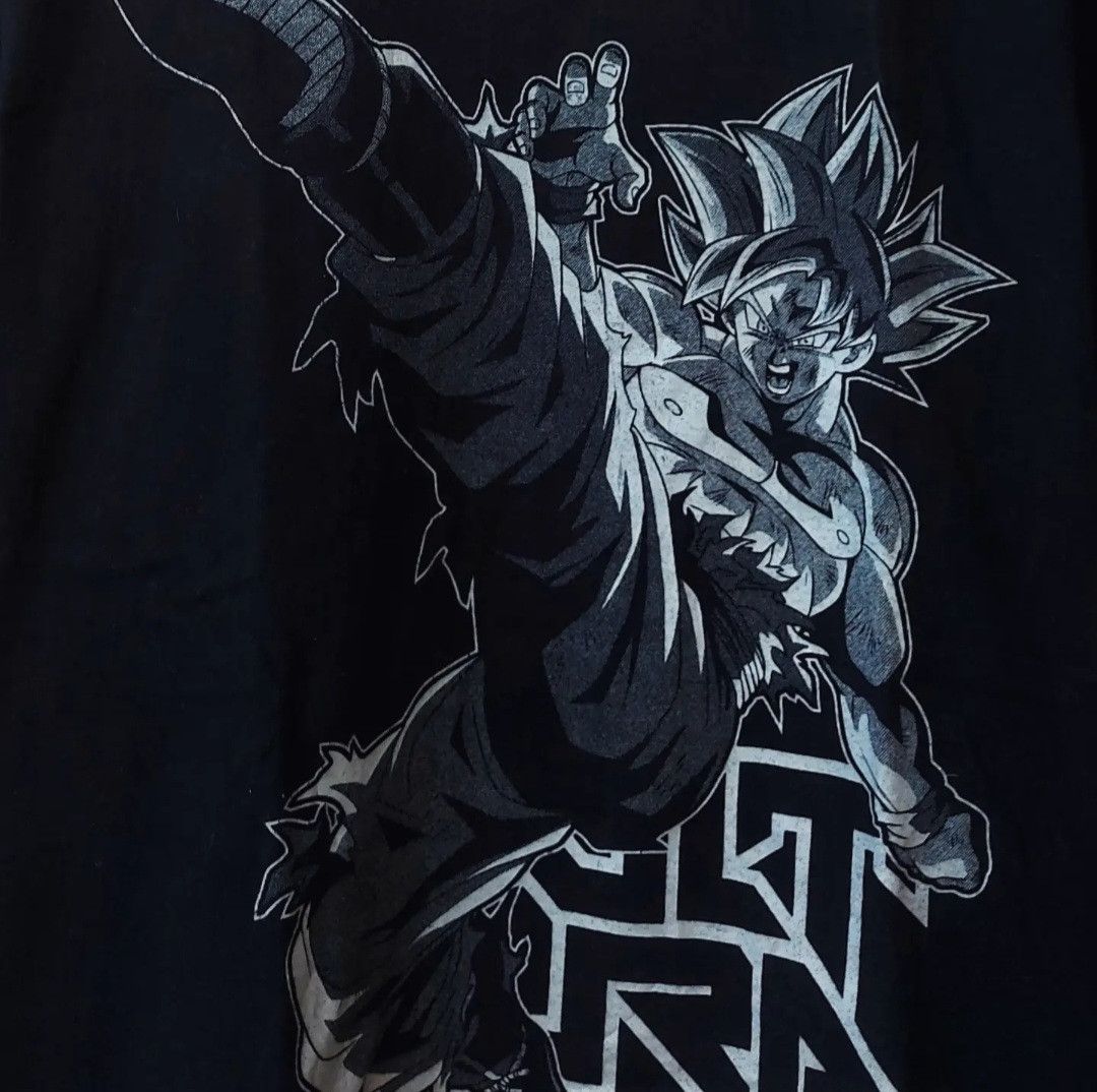 Anime Vintage Cospa Dragon BallZ Goku Ultra Instinc Tshirt Black Size US L / EU 52-54 / 3 - 3 Thumbnail