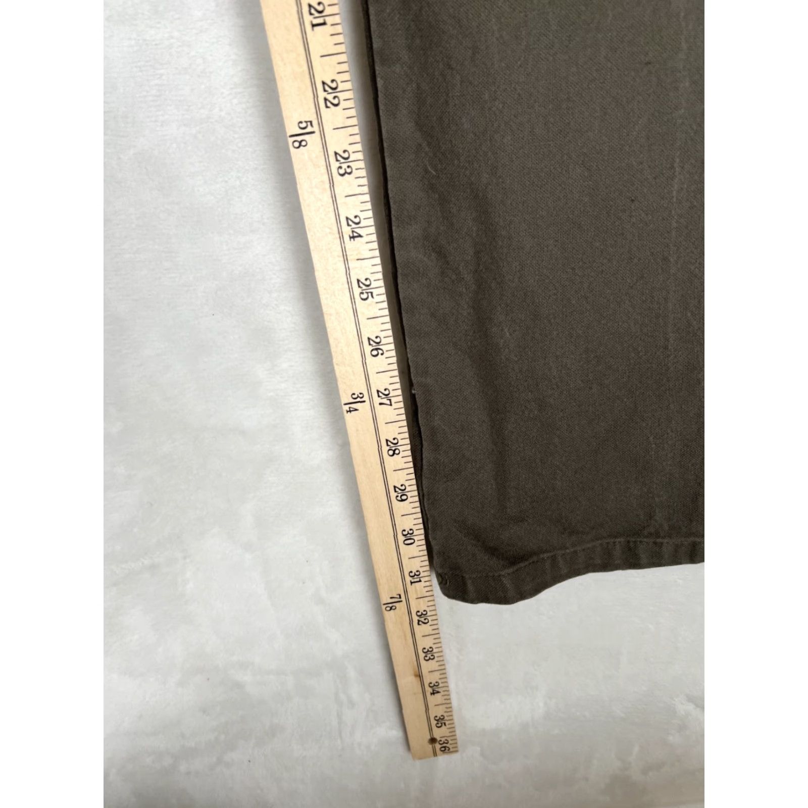 Dickies VINTAGE Dickies Carpenter Pants Green 36x30 Canvas Workwear 5-Pocket Style Mens Straight 30 in Inseam Regular Fit 44? Size US 36 / EU 52 - 3 Thumbnail