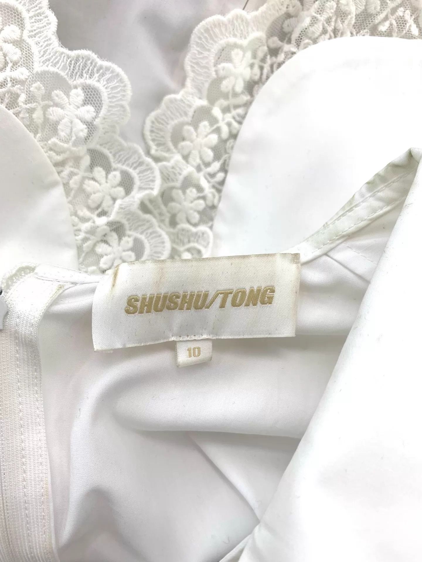 Other shushutong white doll collar blouse size 10 new Size L / US 10 / IT 46 - 4 Thumbnail