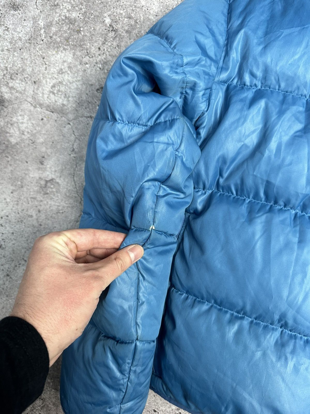 Diesel Vintage Diesel Bomber Puffer Jacket Cropped 90’s Blue Size US M / EU 48-50 / 2 - 25 Thumbnail